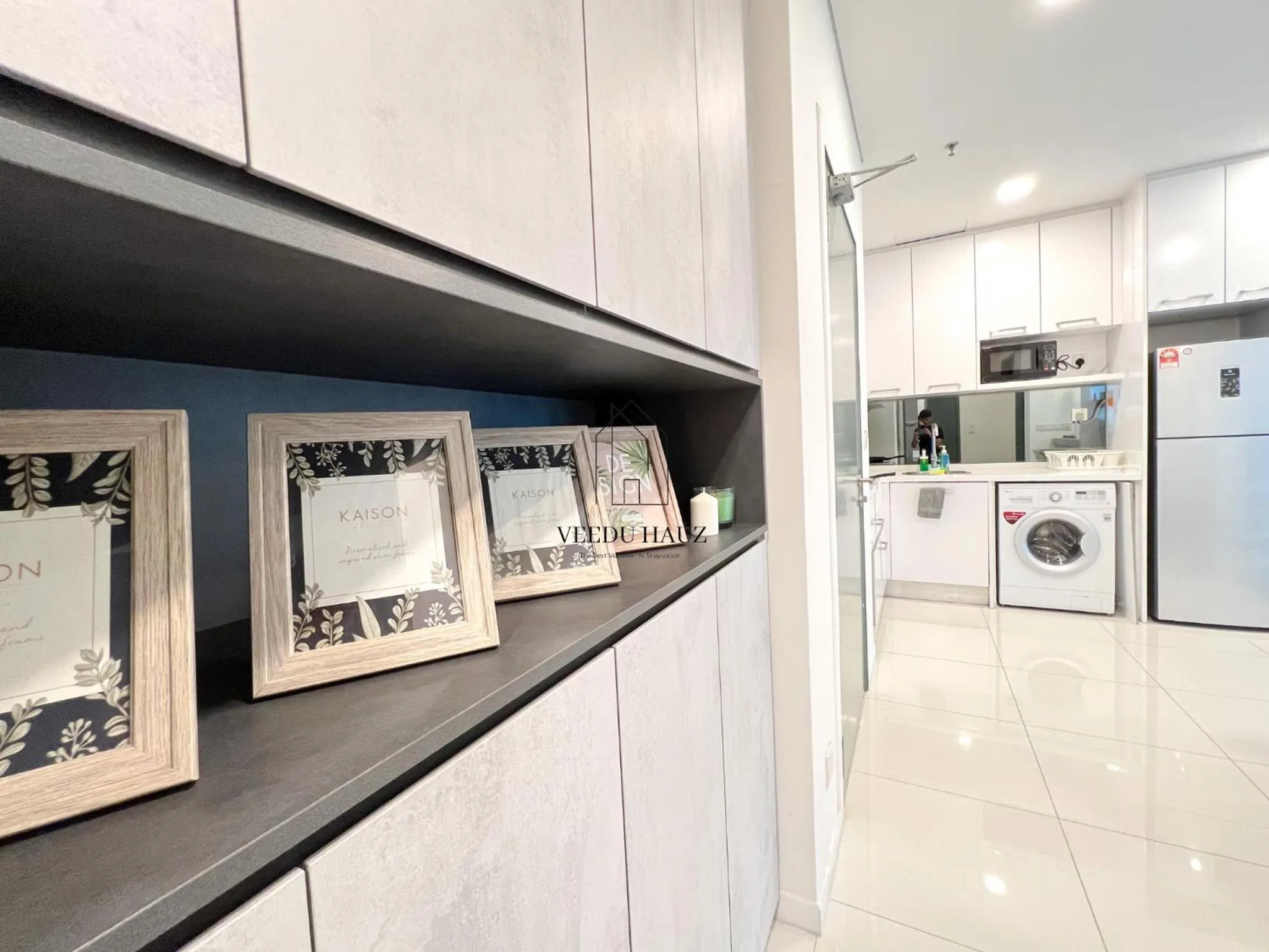 Kitchen or kitchenette in Mercu Summer Suites KLCC by Veedu Hauz