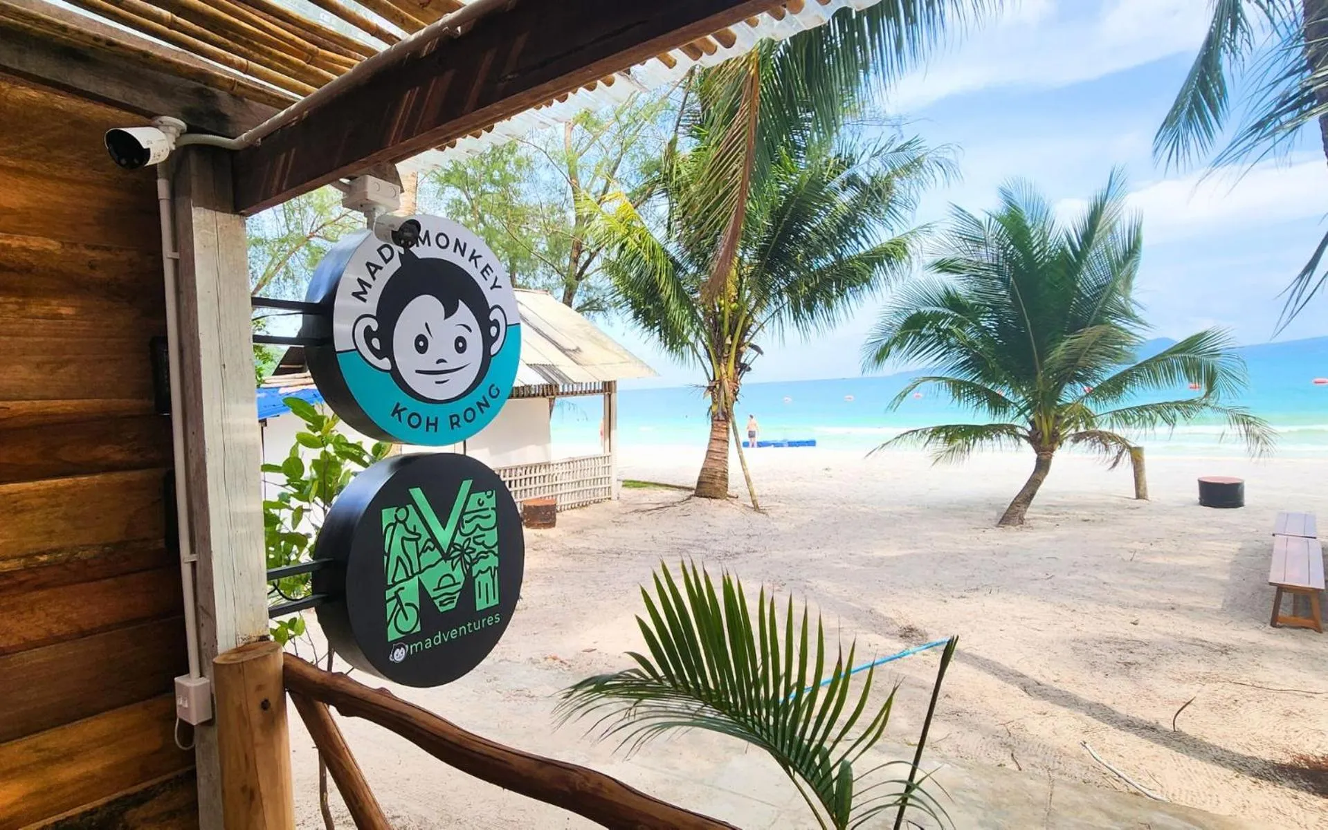 Beach in Mad Monkey Koh Rong