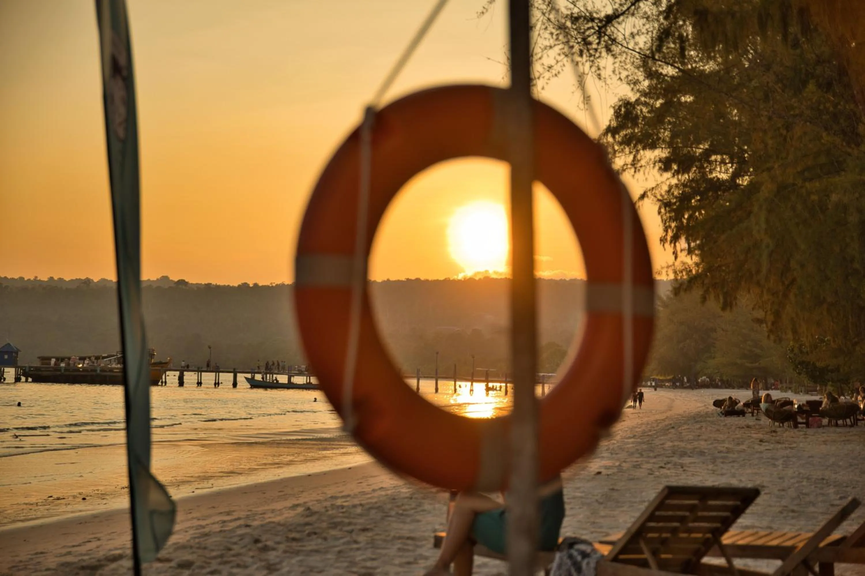 Beach in Mad Monkey Koh Rong