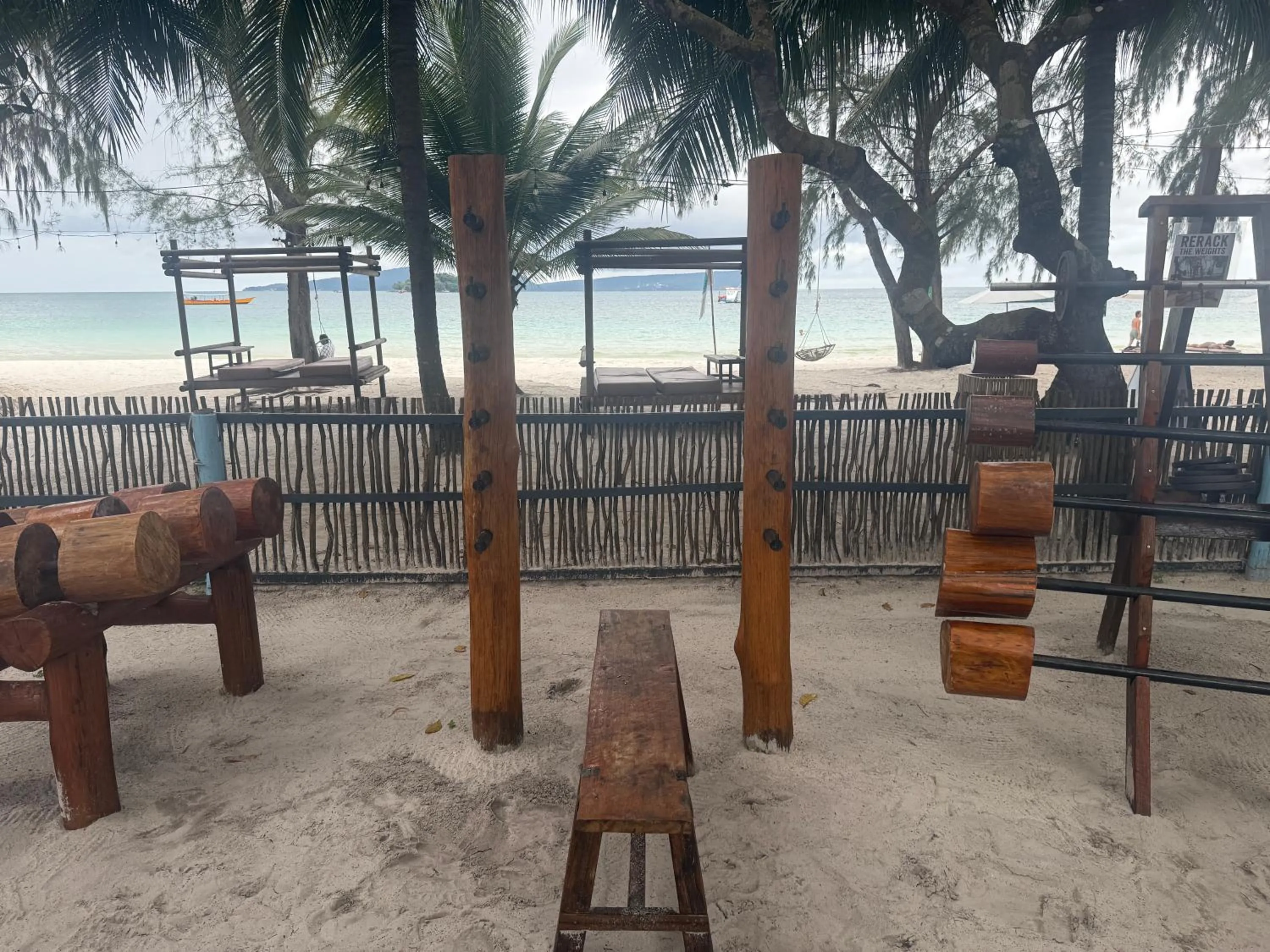 Fitness centre/facilities in Mad Monkey Koh Rong