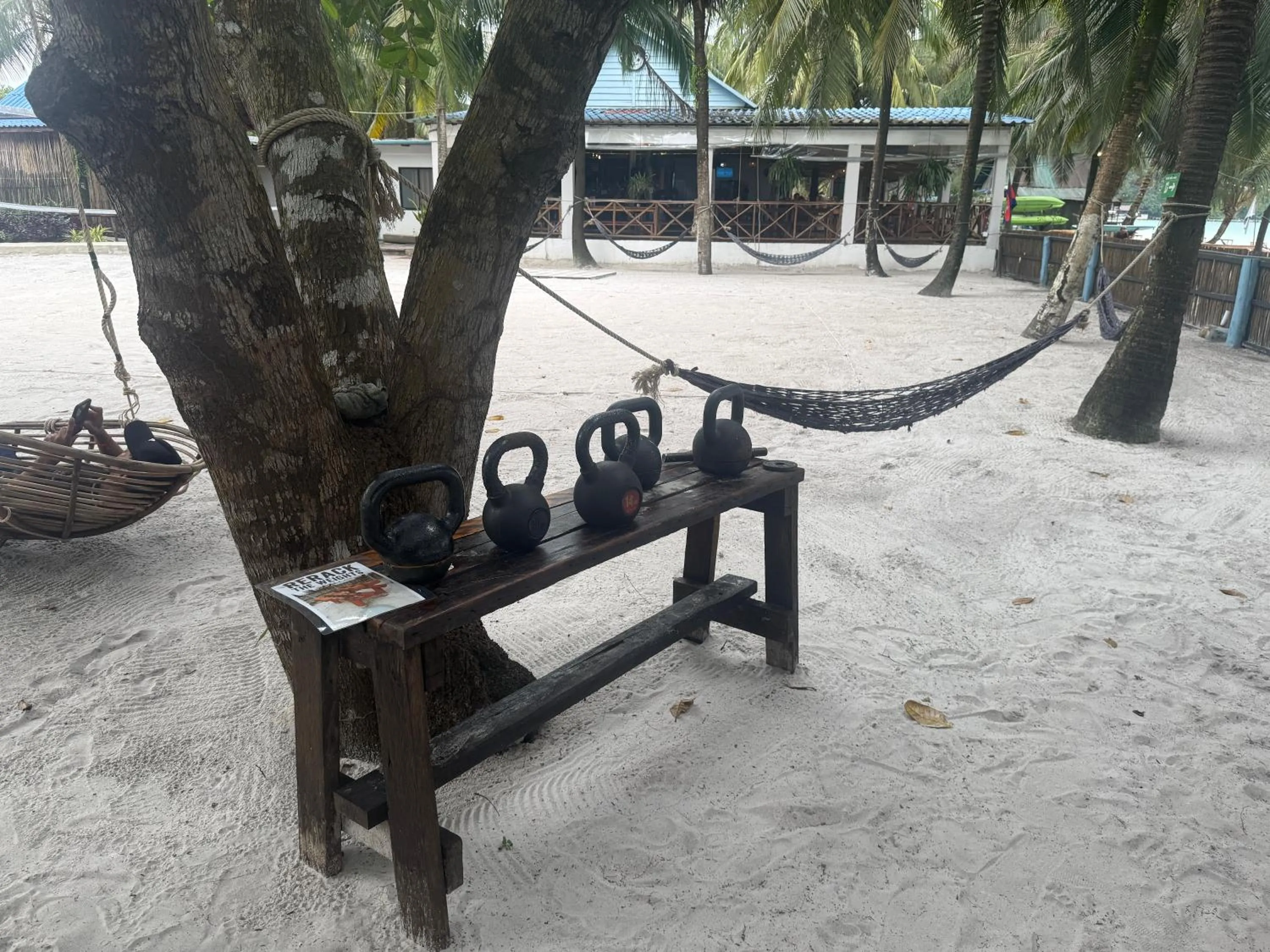 Fitness centre/facilities in Mad Monkey Koh Rong