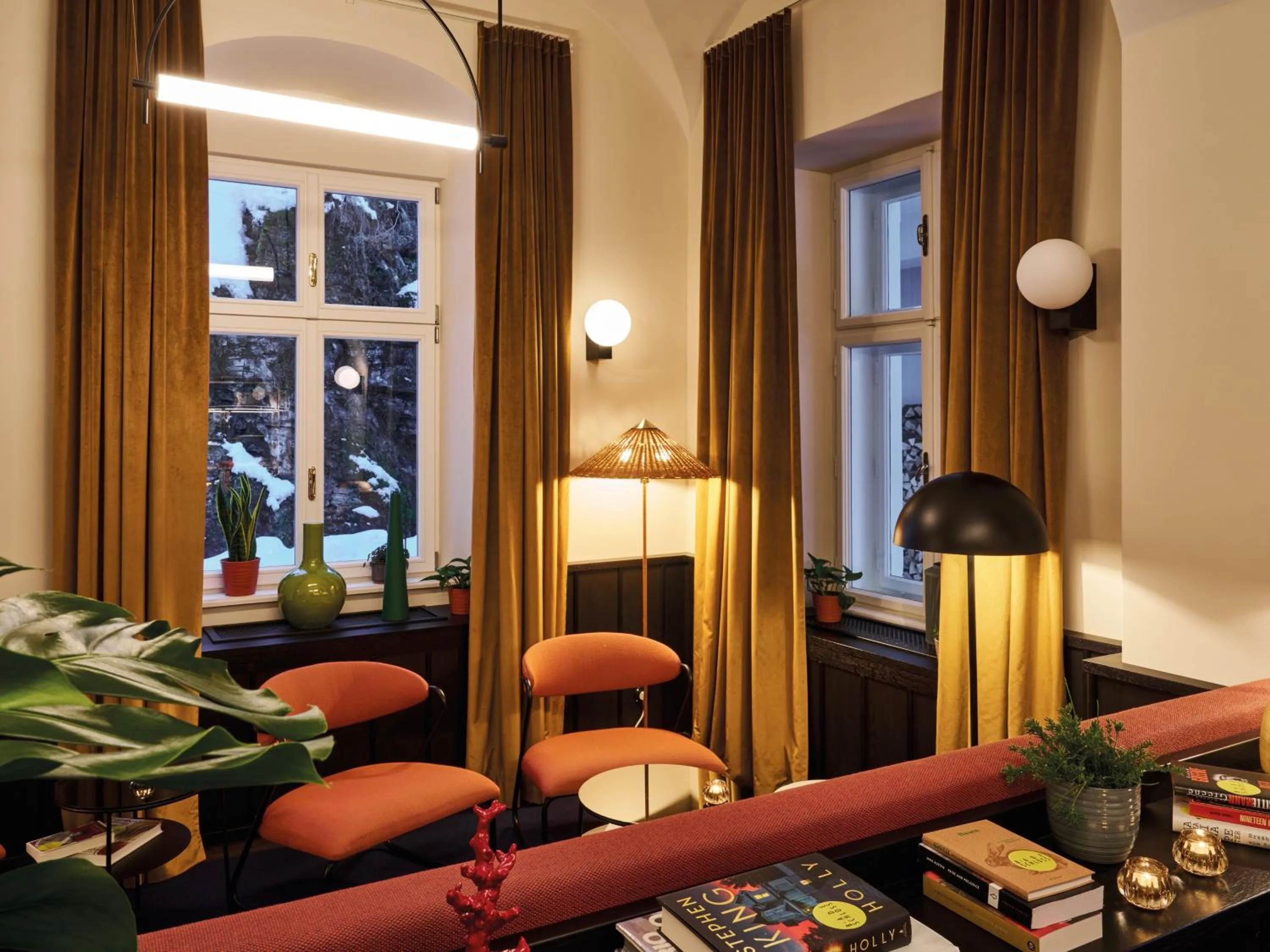 Seating area in Urban Nature Bad Gastein - Badeschloss