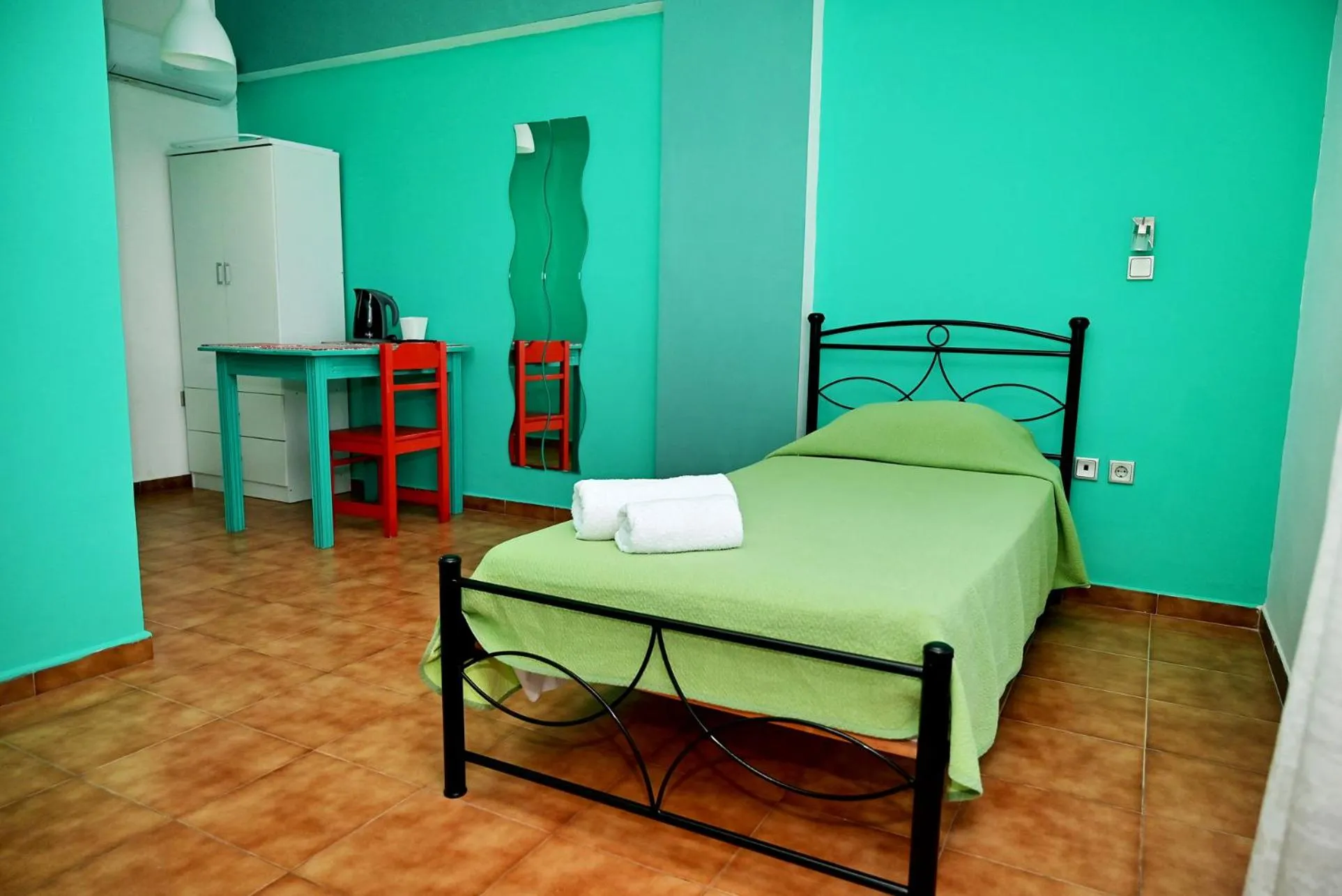 Bed in Karmik Concept Apartments