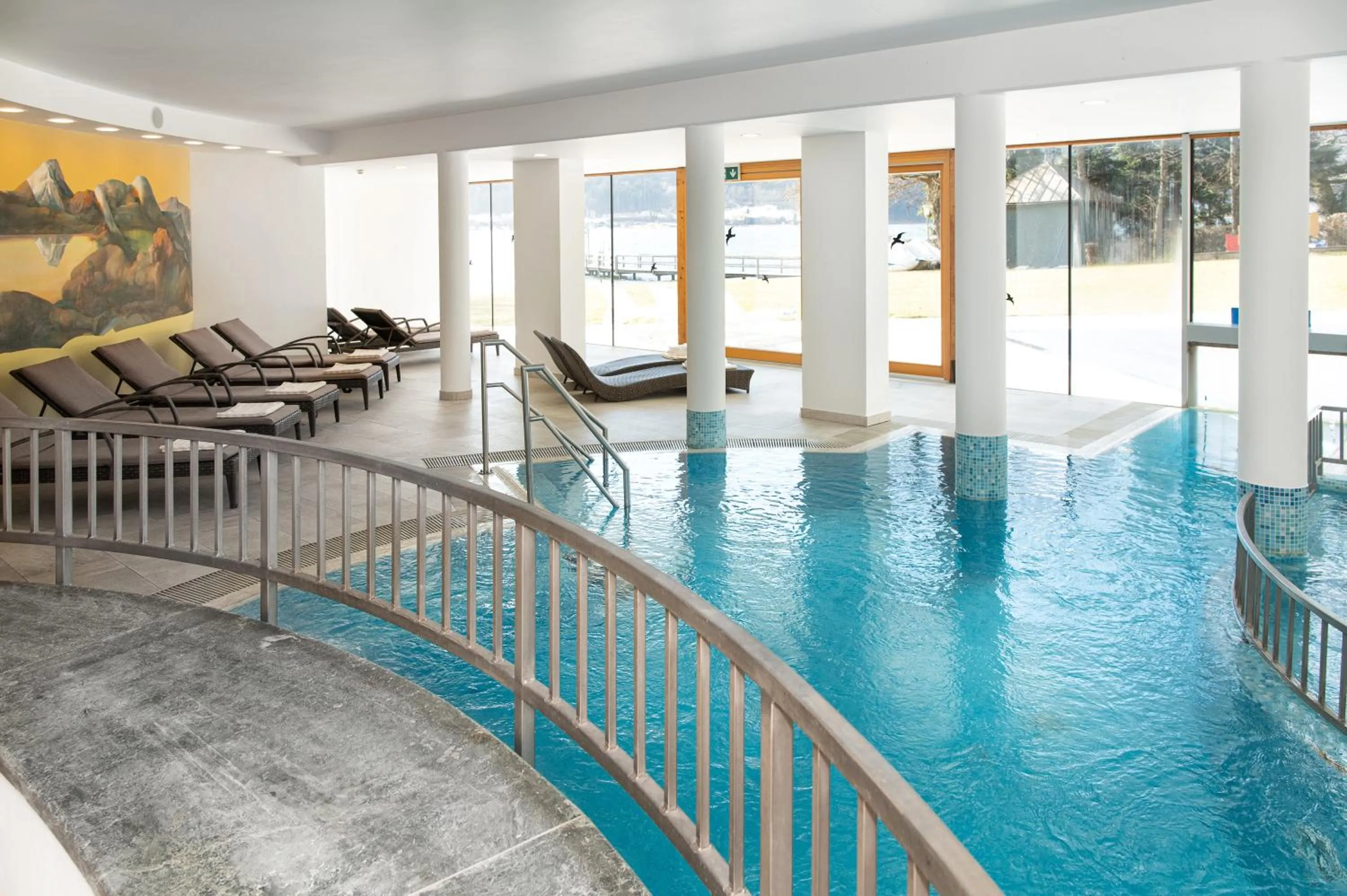 Swimming pool in Seehotel Urban