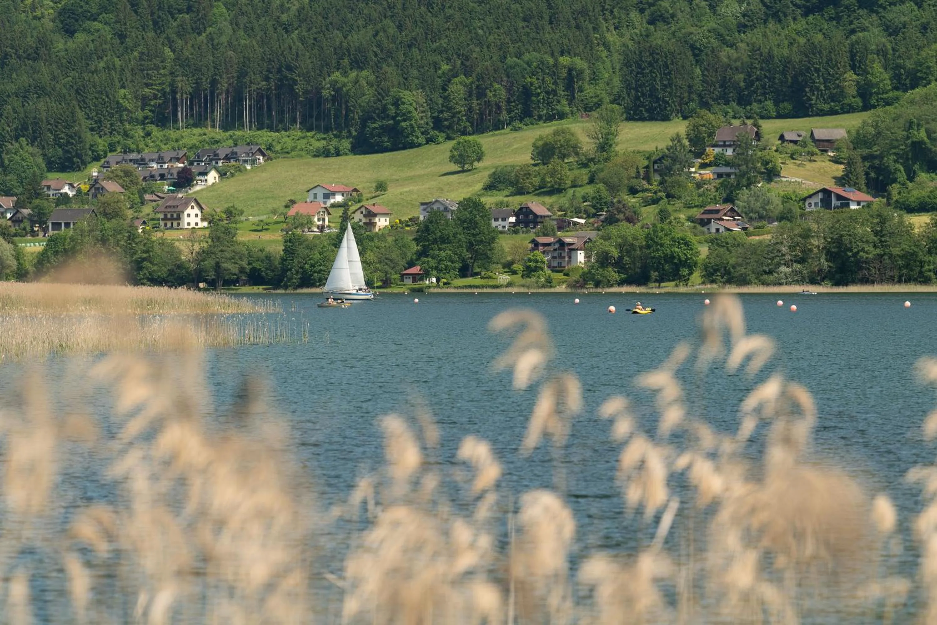 Lake view in Seehotel Urban