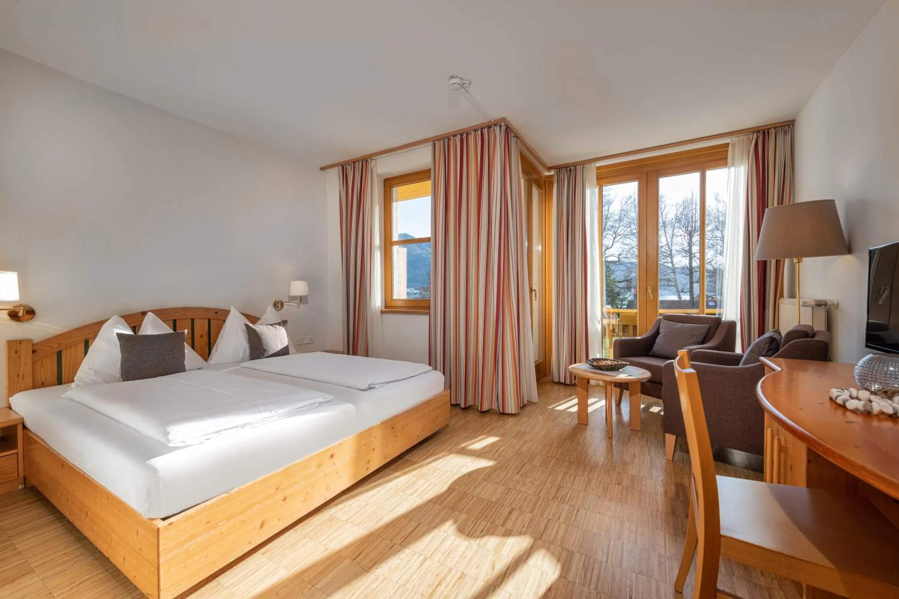 Photo of the whole room, Bed in Seehotel Urban