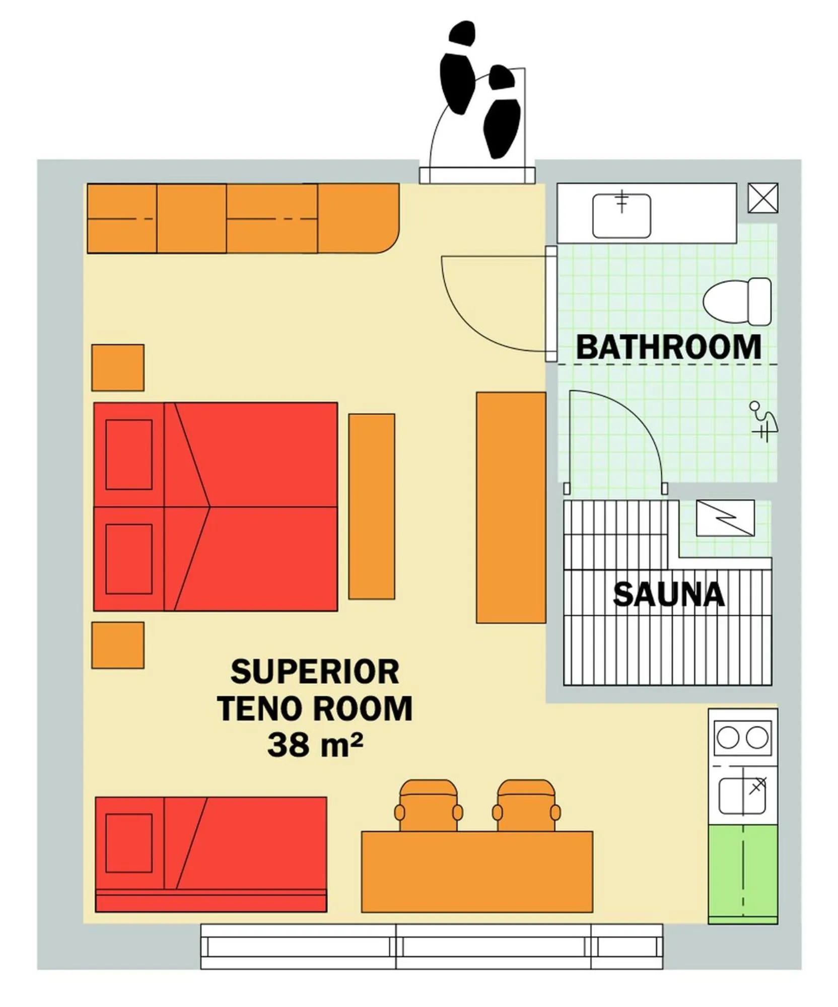 Property building in Utsjoki Arctic Resort
