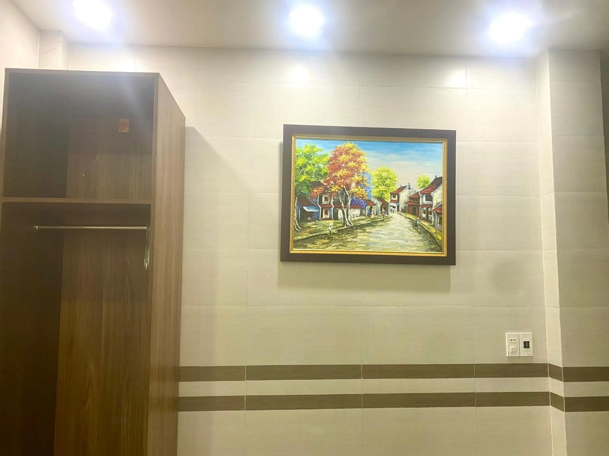 Decorative detail in Shine Hotel