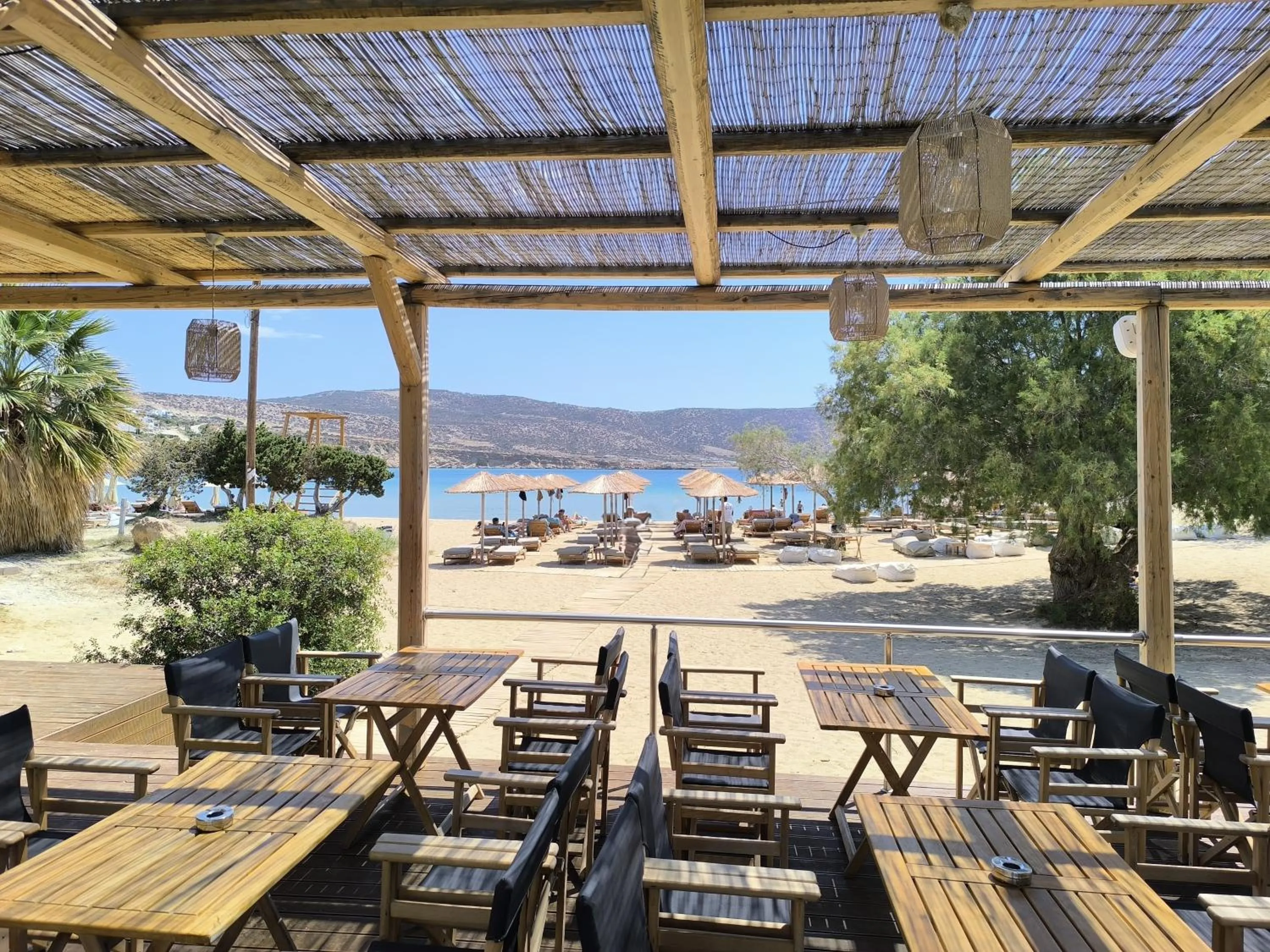 Restaurant/places to eat in Helios Beach Hotel & Bungalows