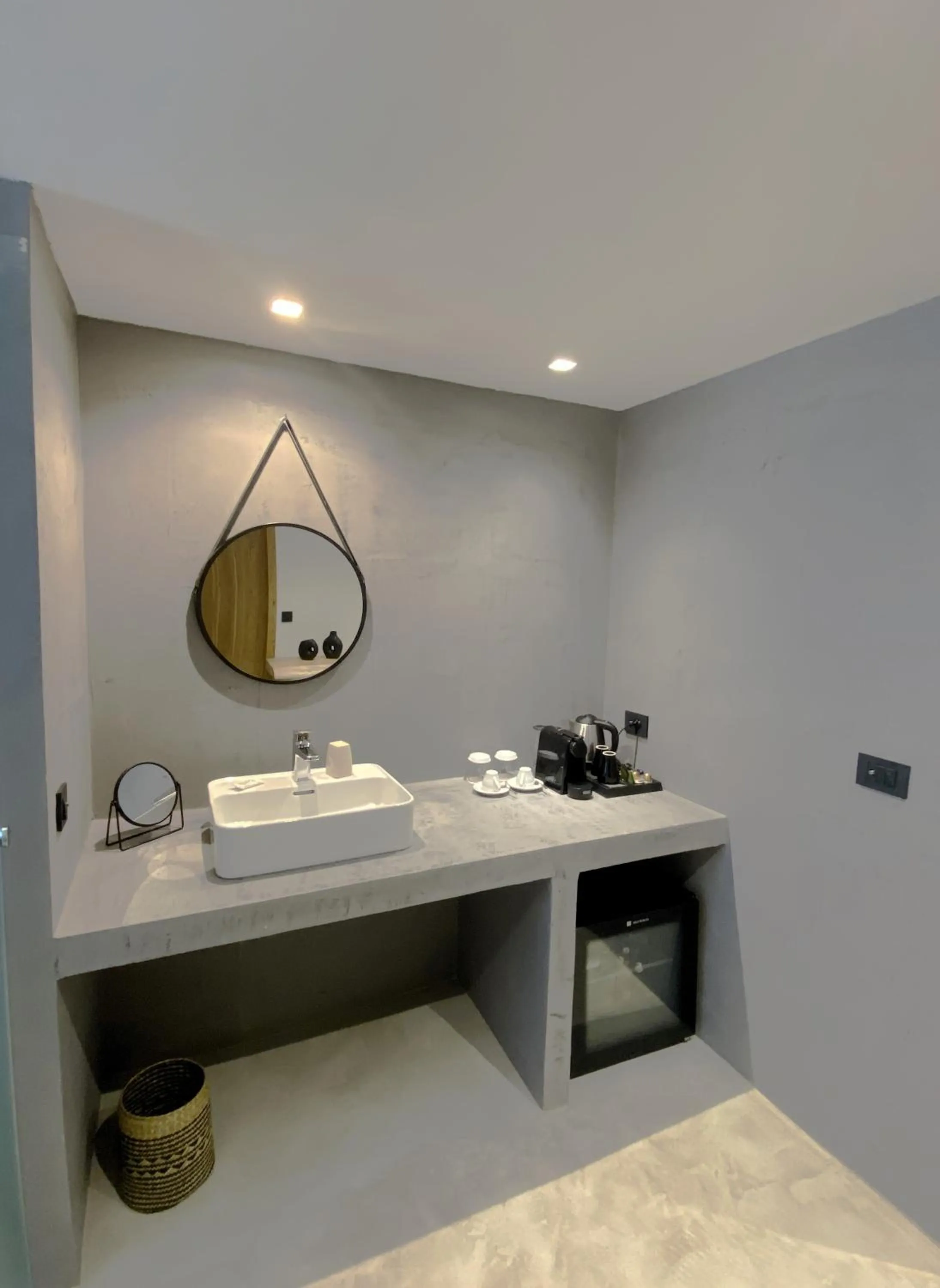 Bathroom in Helios Beach Hotel & Bungalows