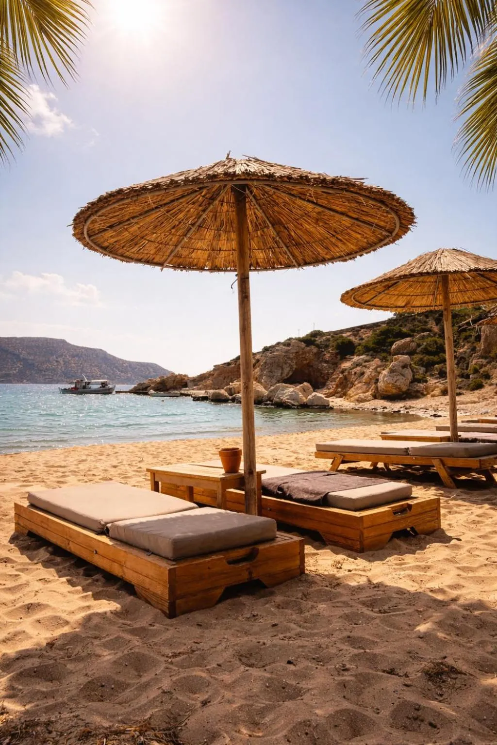 Beach in Helios Beach Hotel & Bungalows
