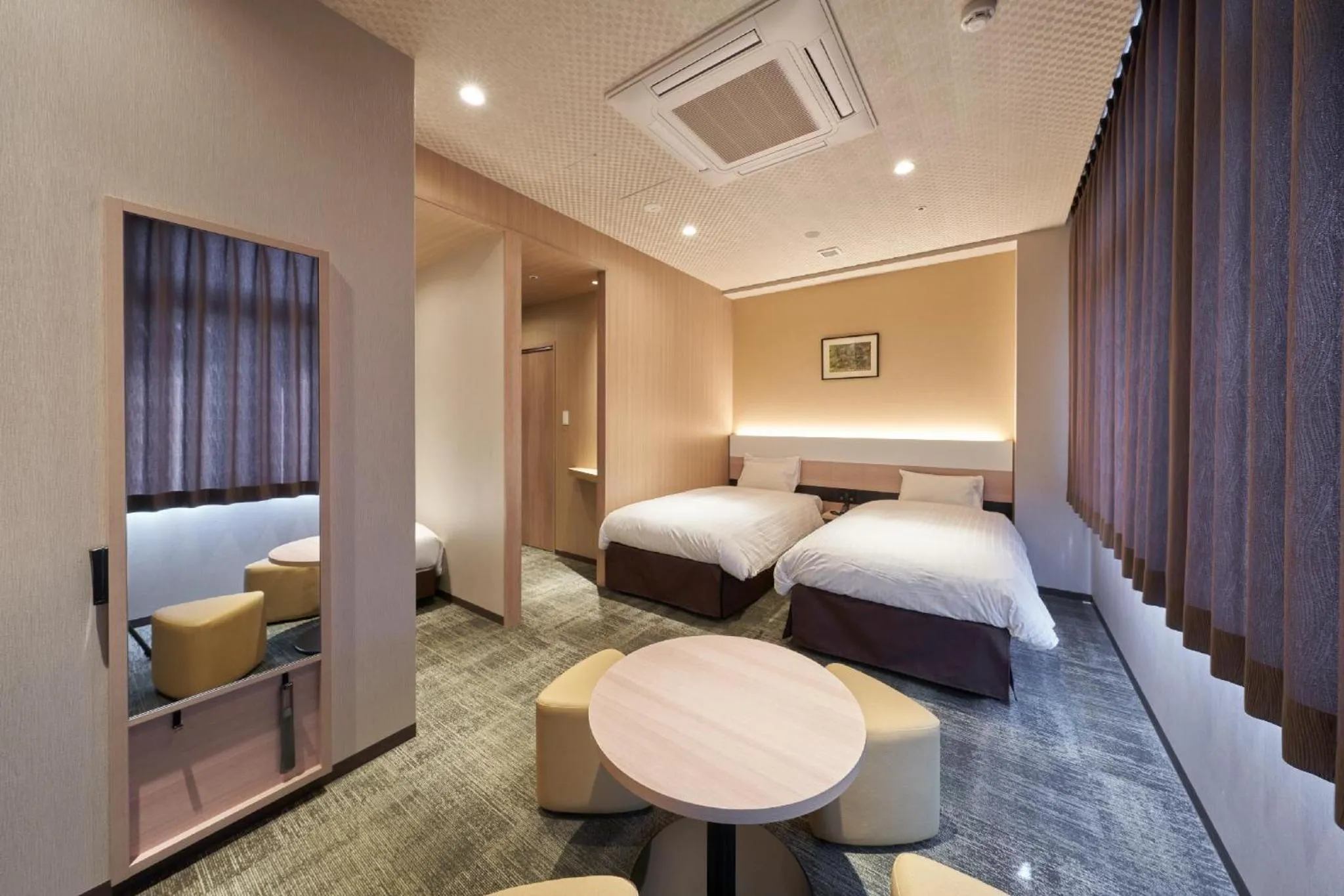 Photo of the whole room, Bed in Welina Hotel Premier Nakanoshima West