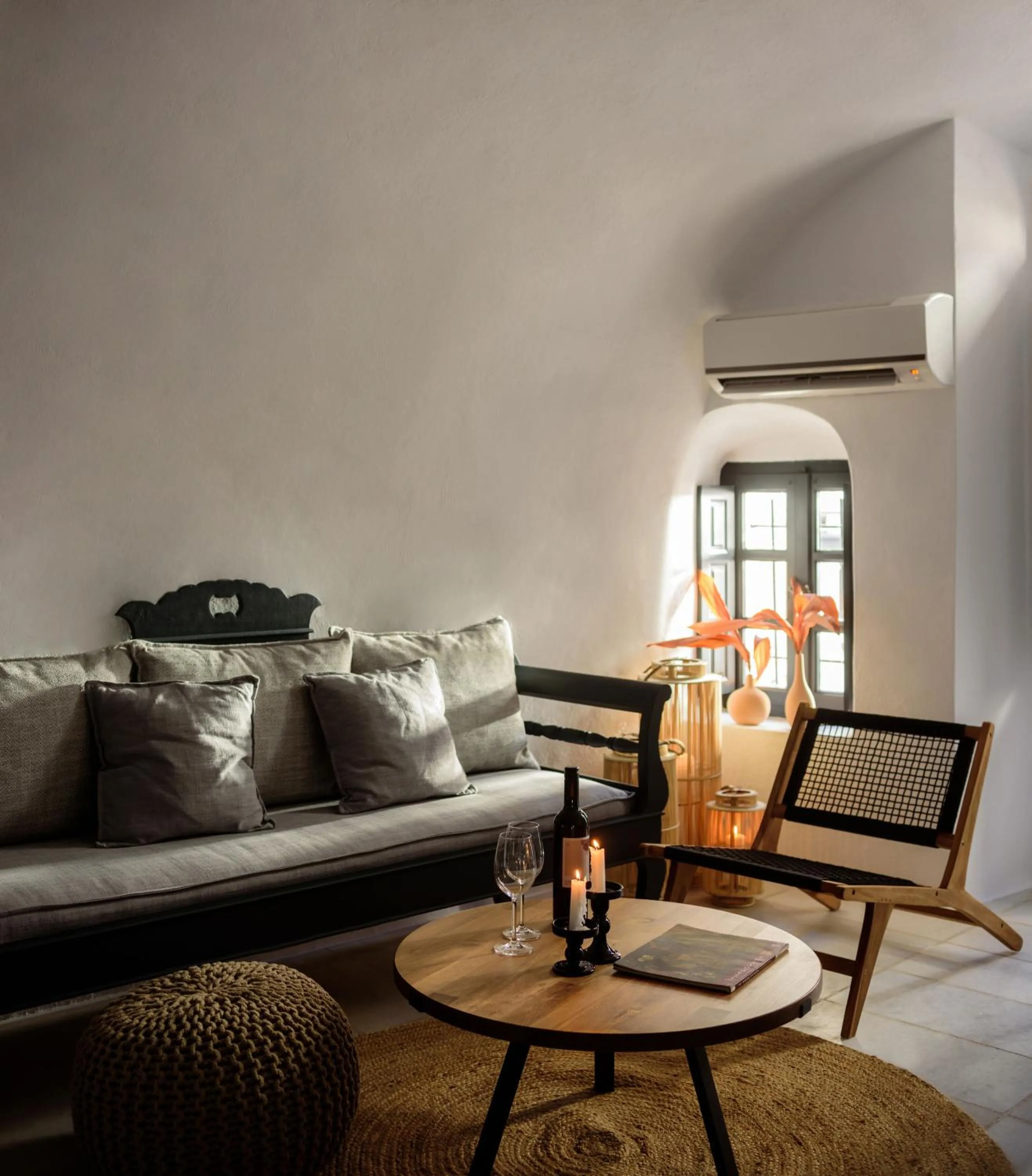 Seating area in Firalia, Casa in Rock Suites