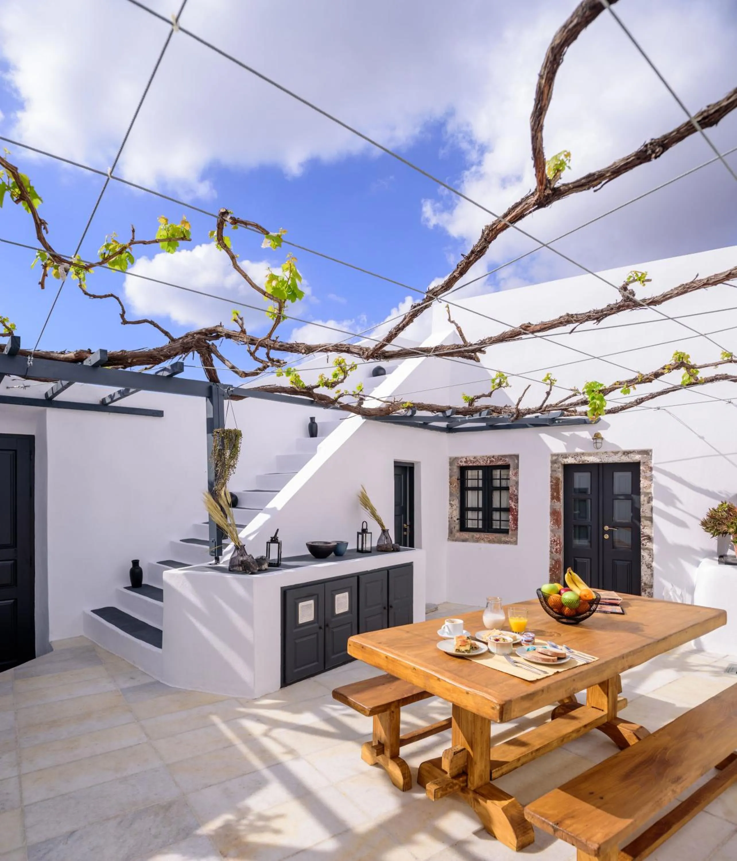 Balcony/Terrace in Firalia, Casa in Rock Suites
