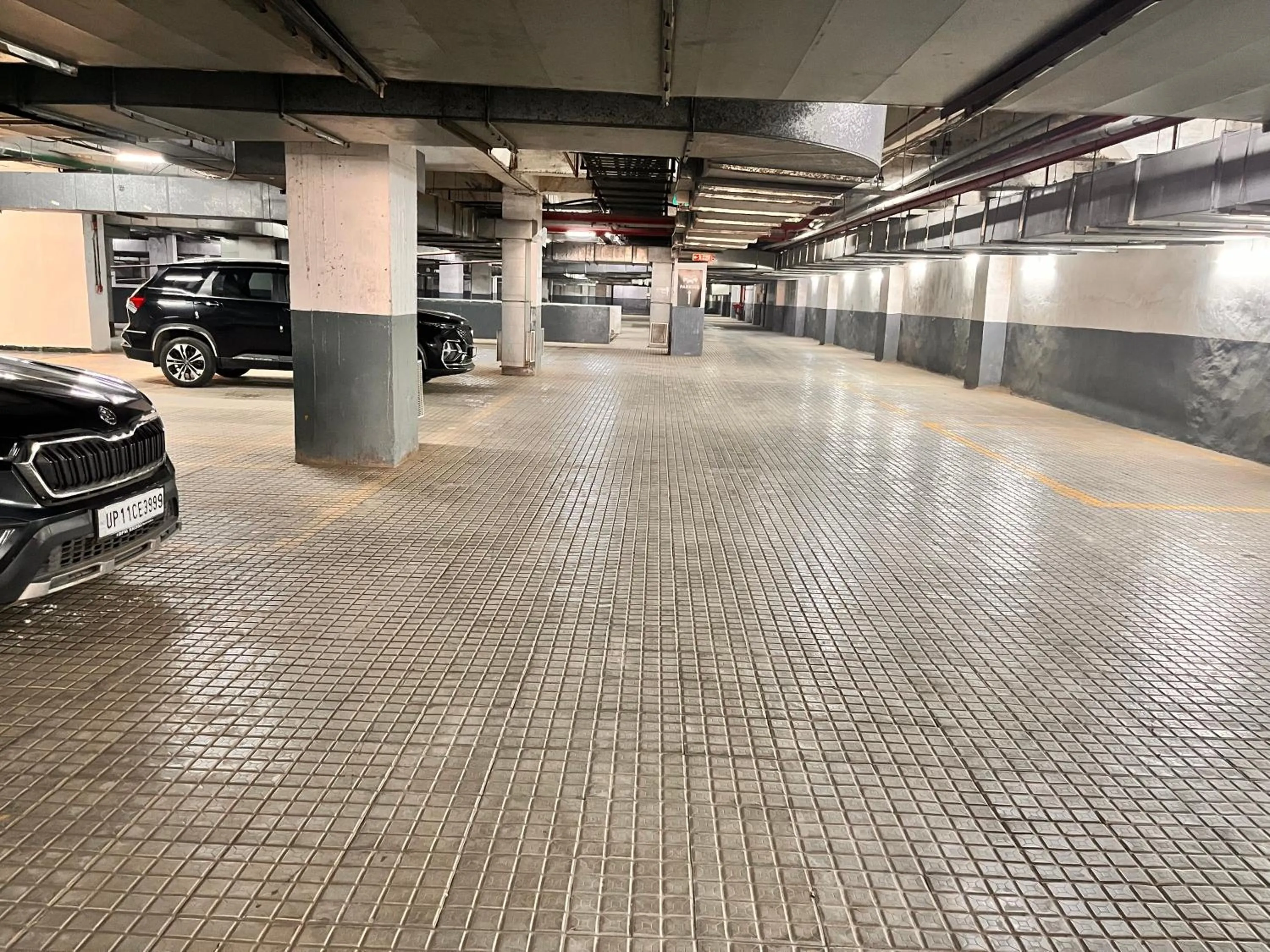 Parking in Flamingo Hotel Sector 67 I Studio Rooms I Gurgaon