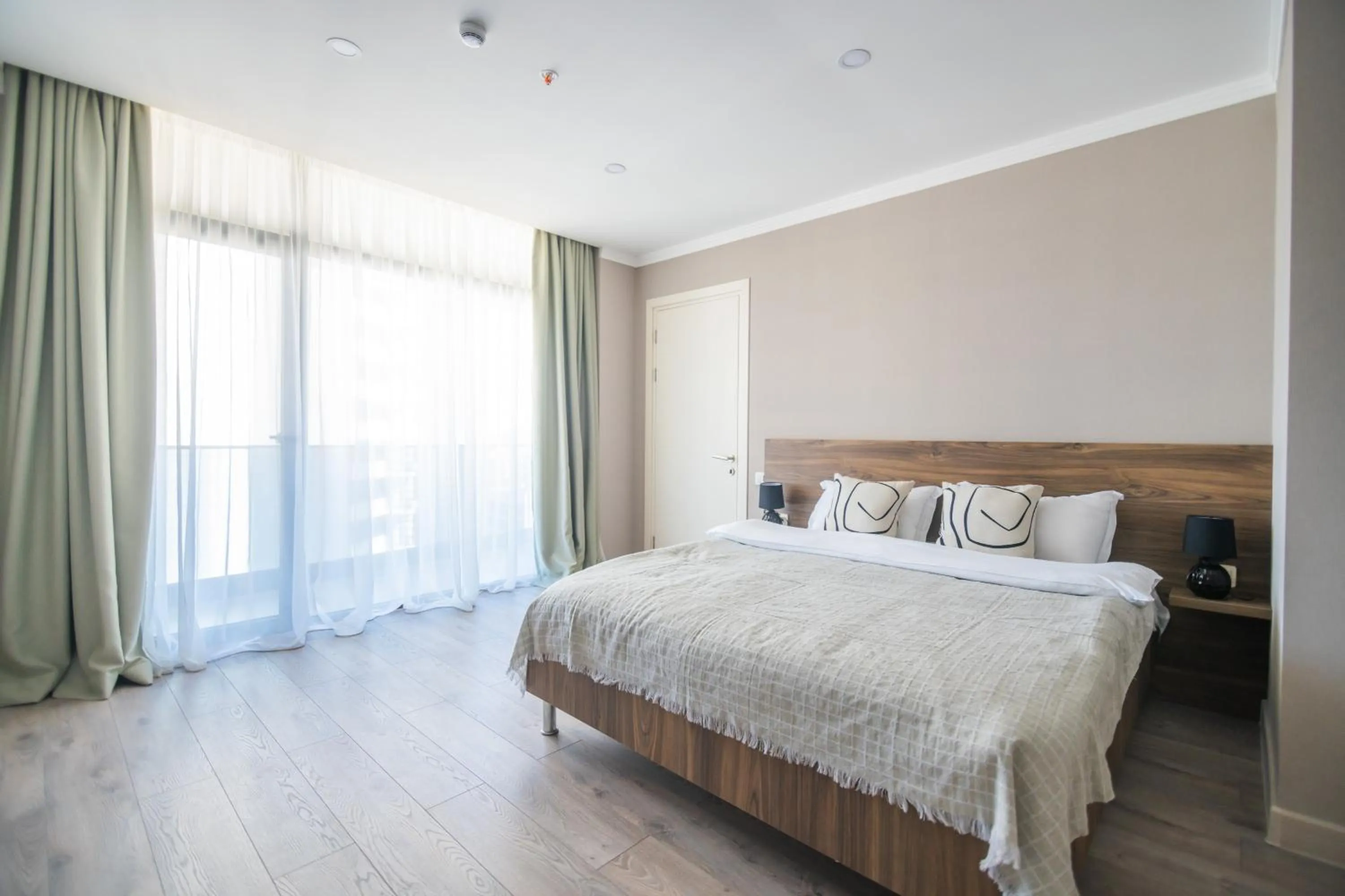 Bedroom, Bed in Green Side Apart Hotel