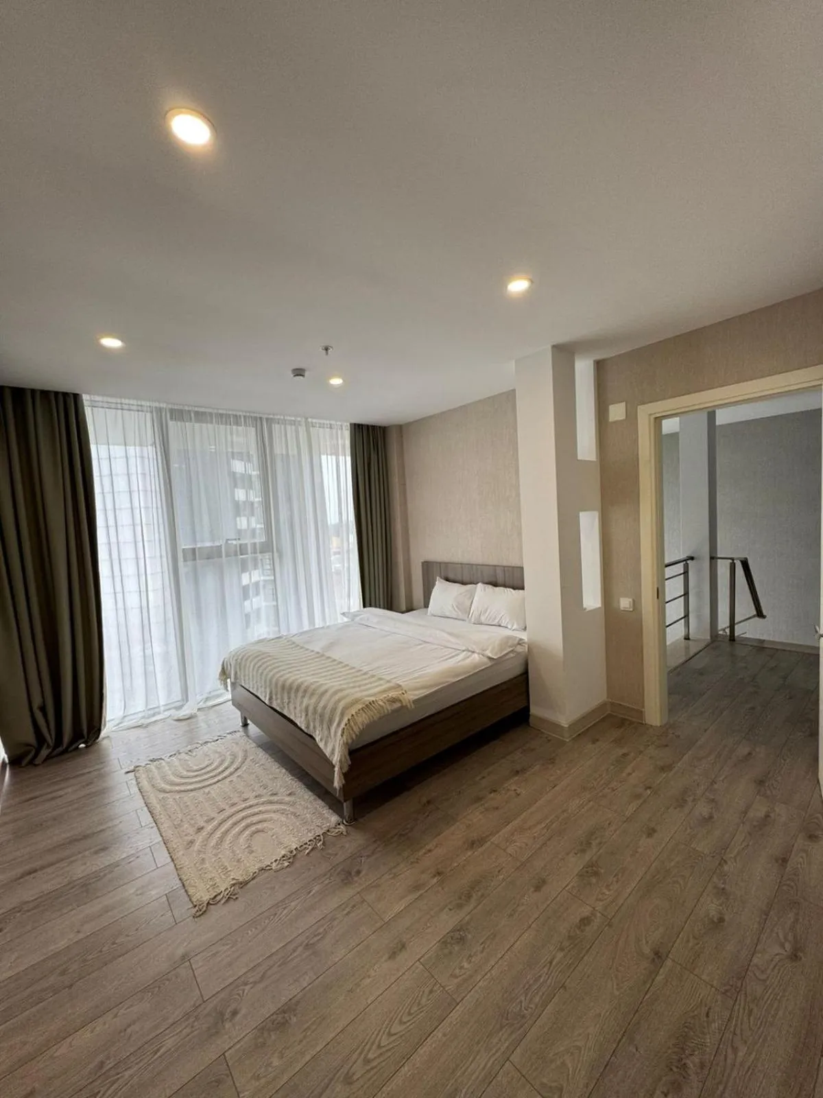 Bed in Green Side Apart Hotel