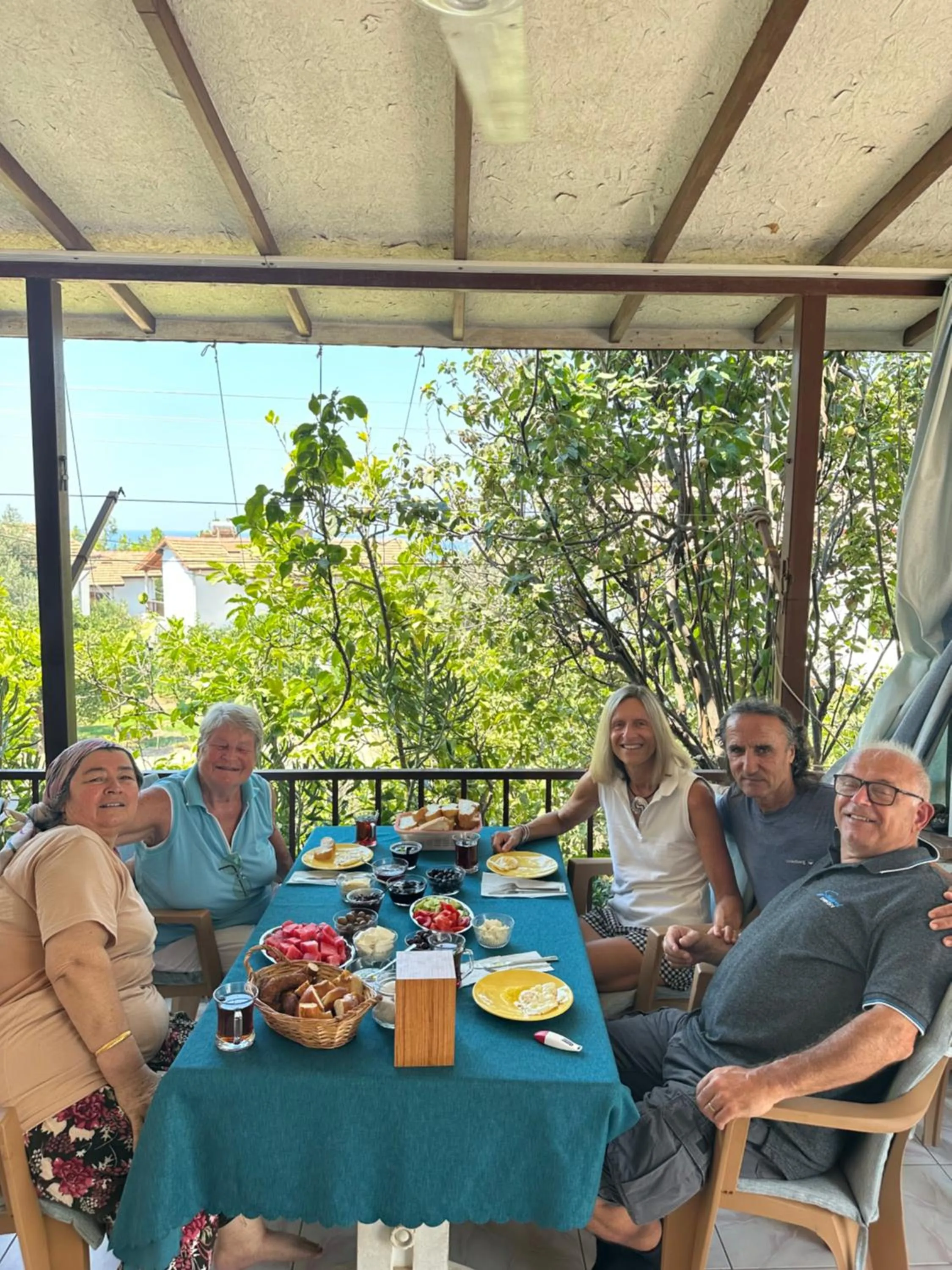 Balcony/Terrace in Gelidonya Pansiyon