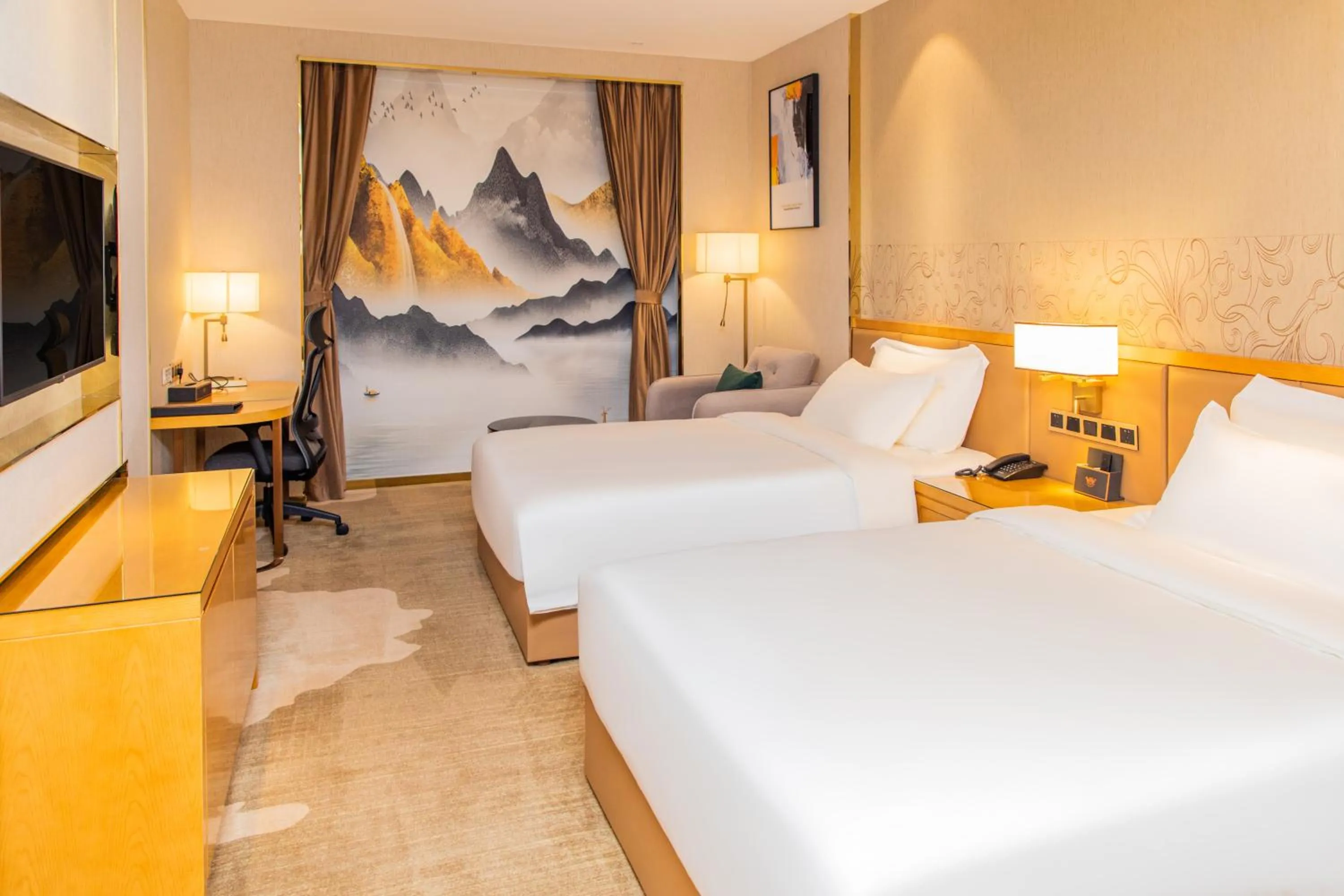 Photo of the whole room, Bed in The Venetian Hotel