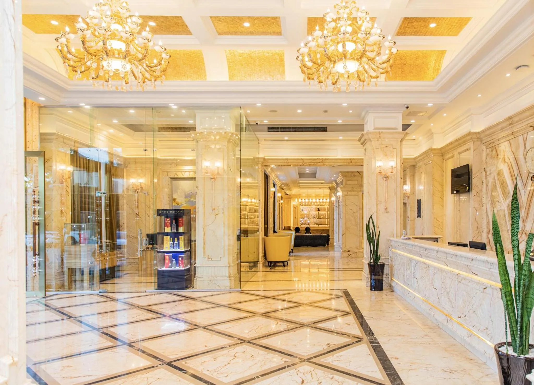 Lobby or reception in The Venetian Hotel