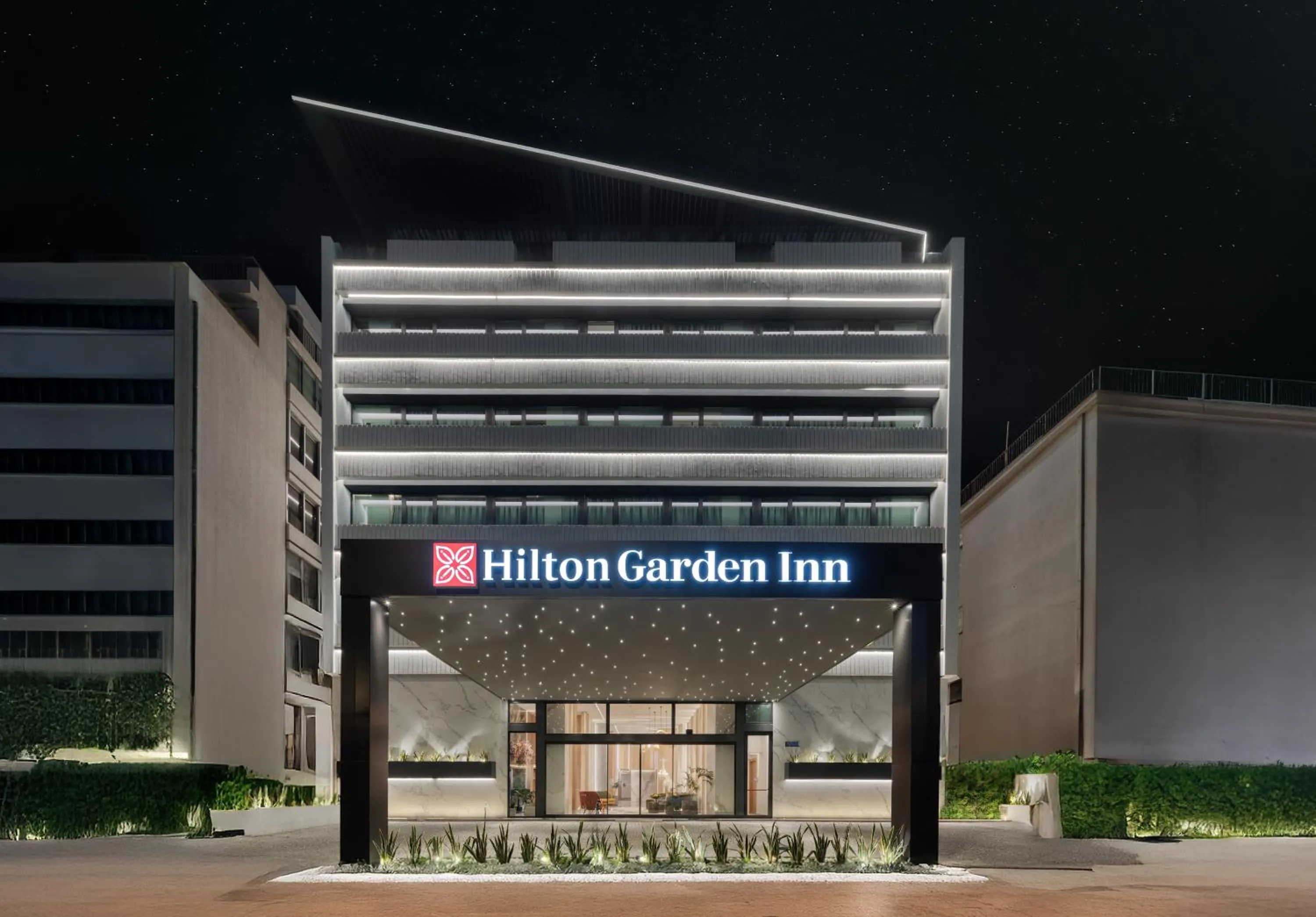 Property building in Hilton Garden Inn Athens Syggrou Avenue