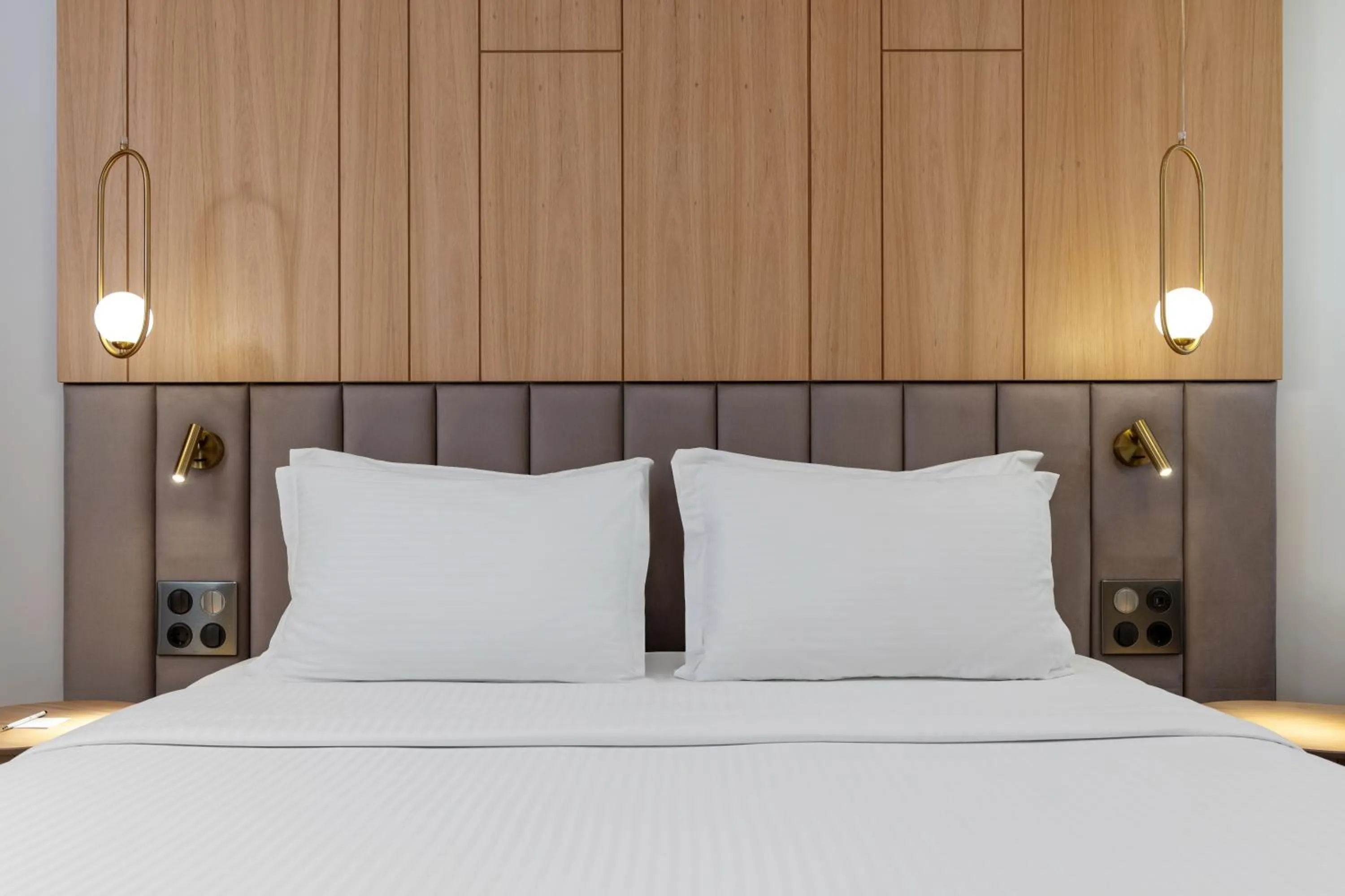 Bed in Hilton Garden Inn Athens Syggrou Avenue