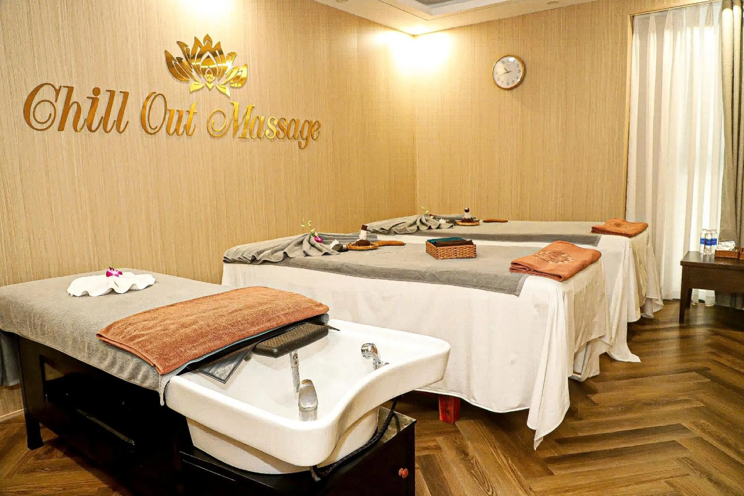 Spa and wellness centre/facilities, Bed in Golden Lotus Luxury Hotel Danang - Complimentary Daily Afternoon Tea