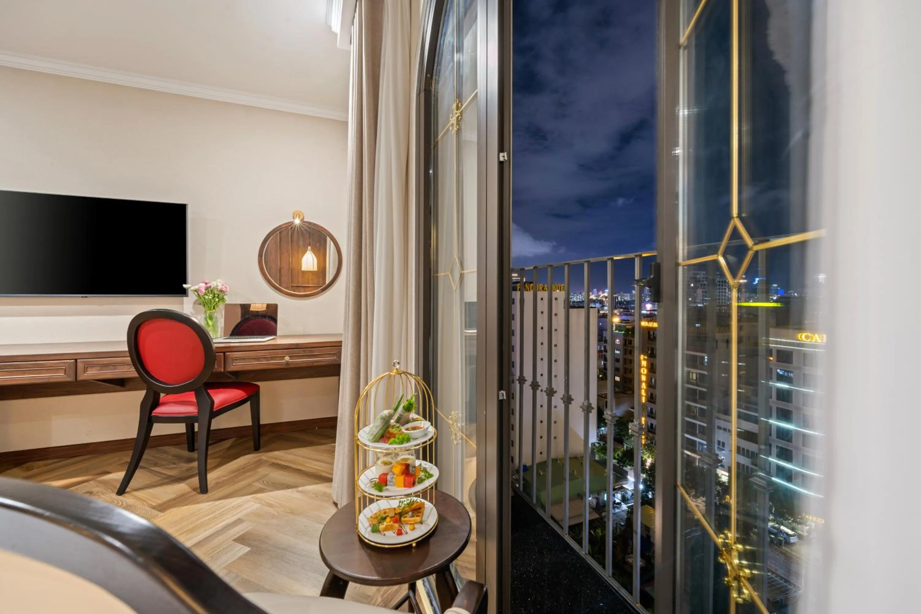 City view in Golden Lotus Luxury Hotel Danang - Complimentary Daily Afternoon Tea