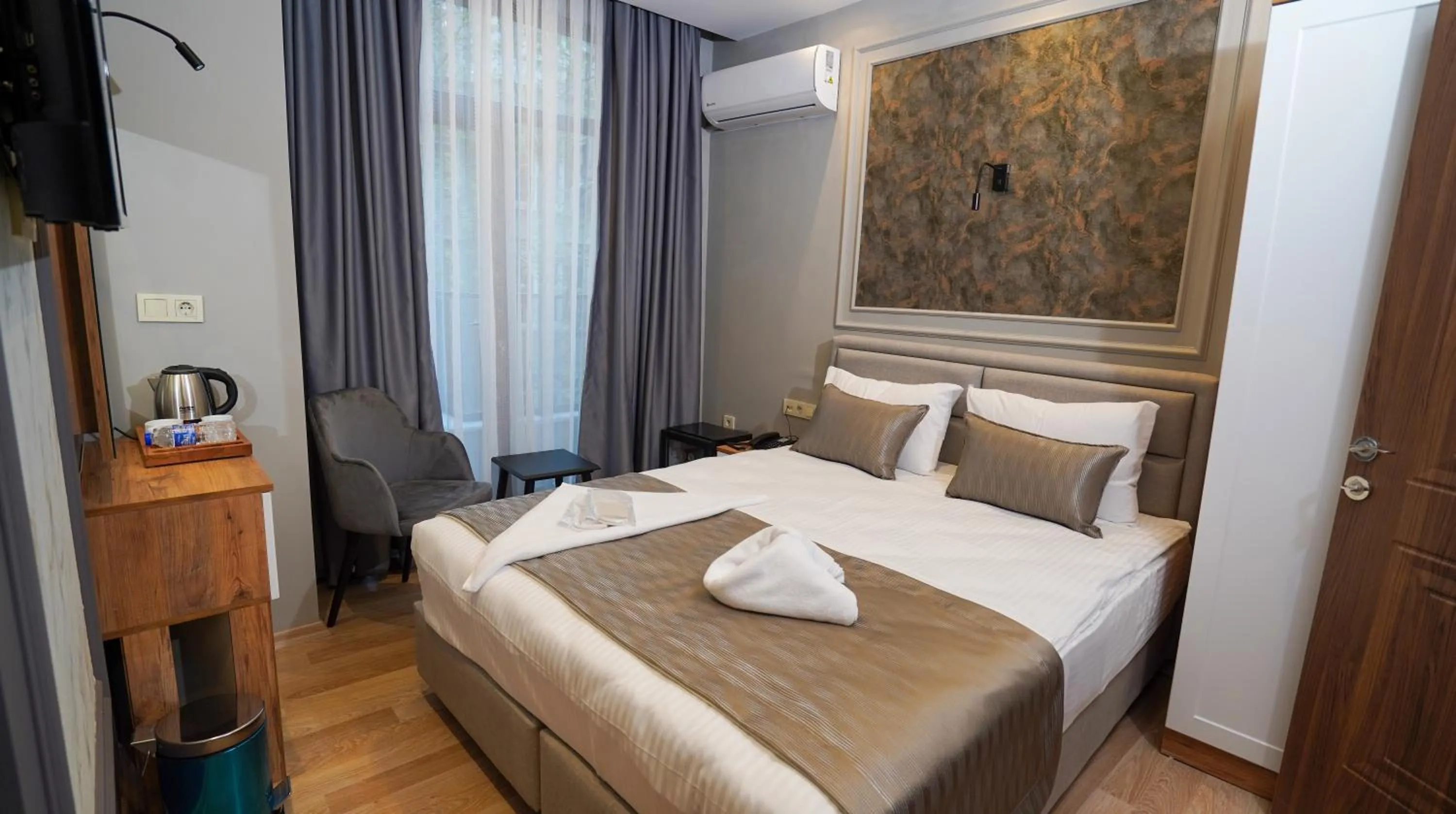 Photo of the whole room, Bed in Fidan City Hotel