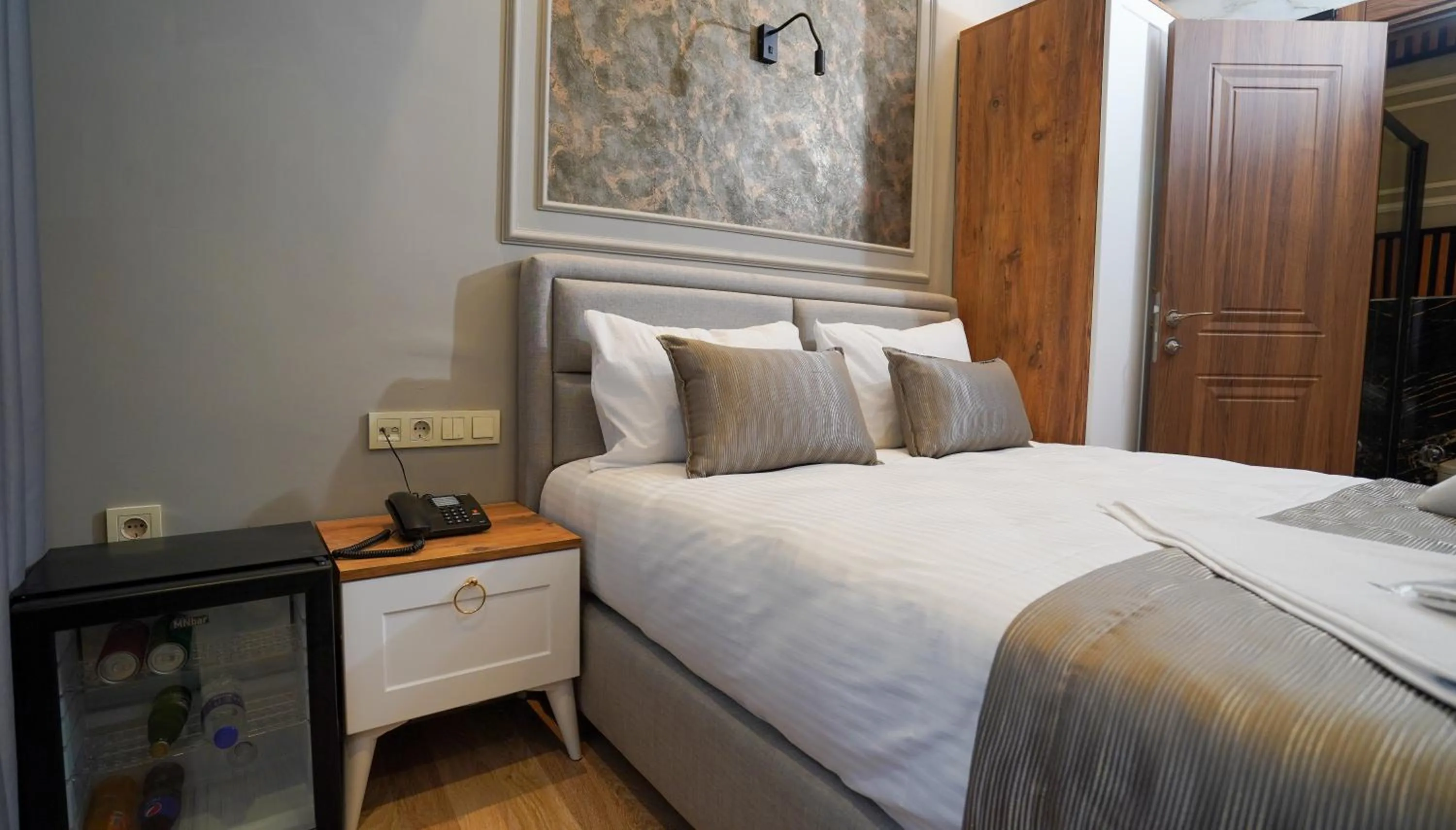 Bed in Fidan City Hotel