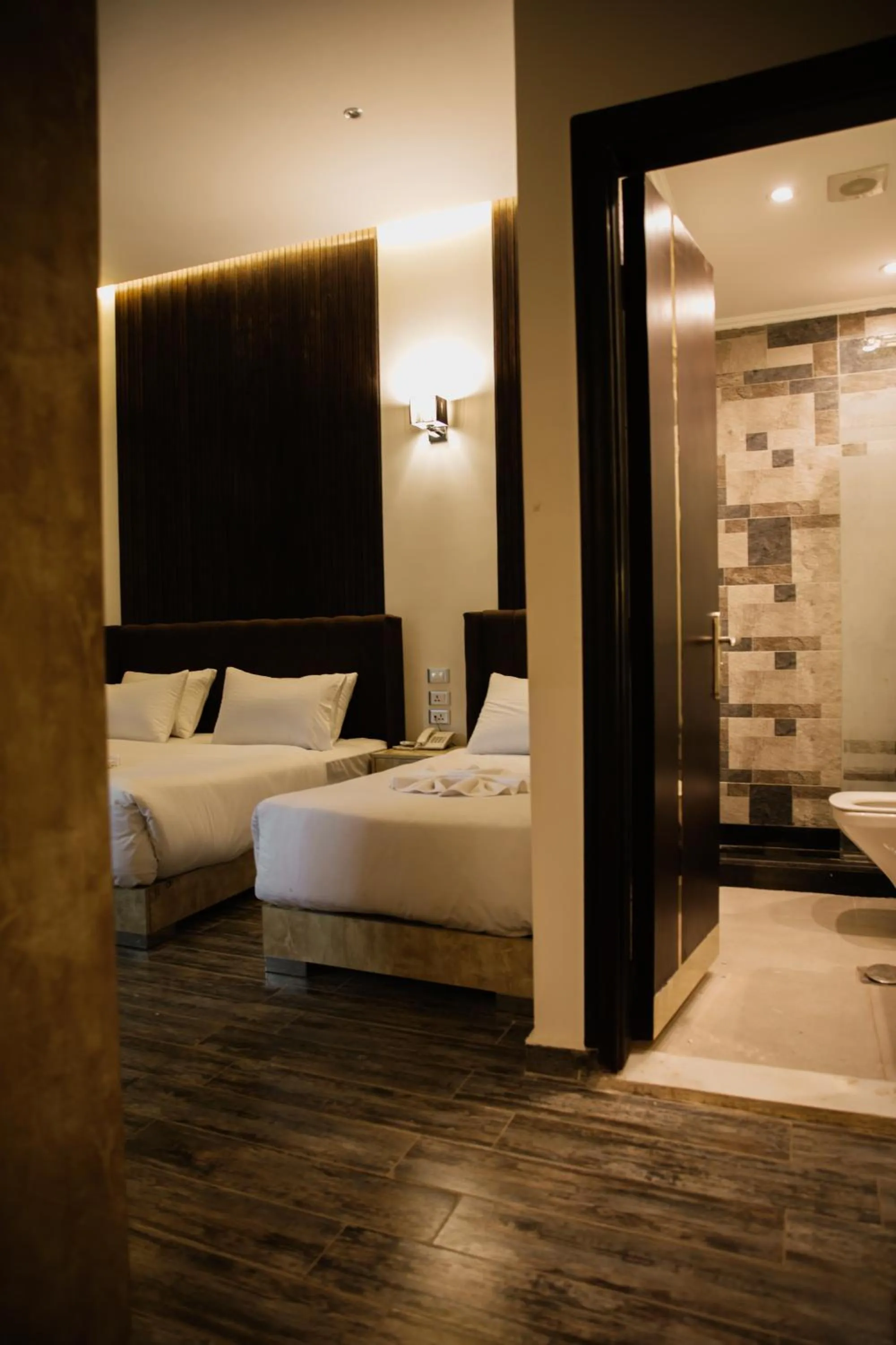 Bedroom, Bed in Tourist Palace Hotel