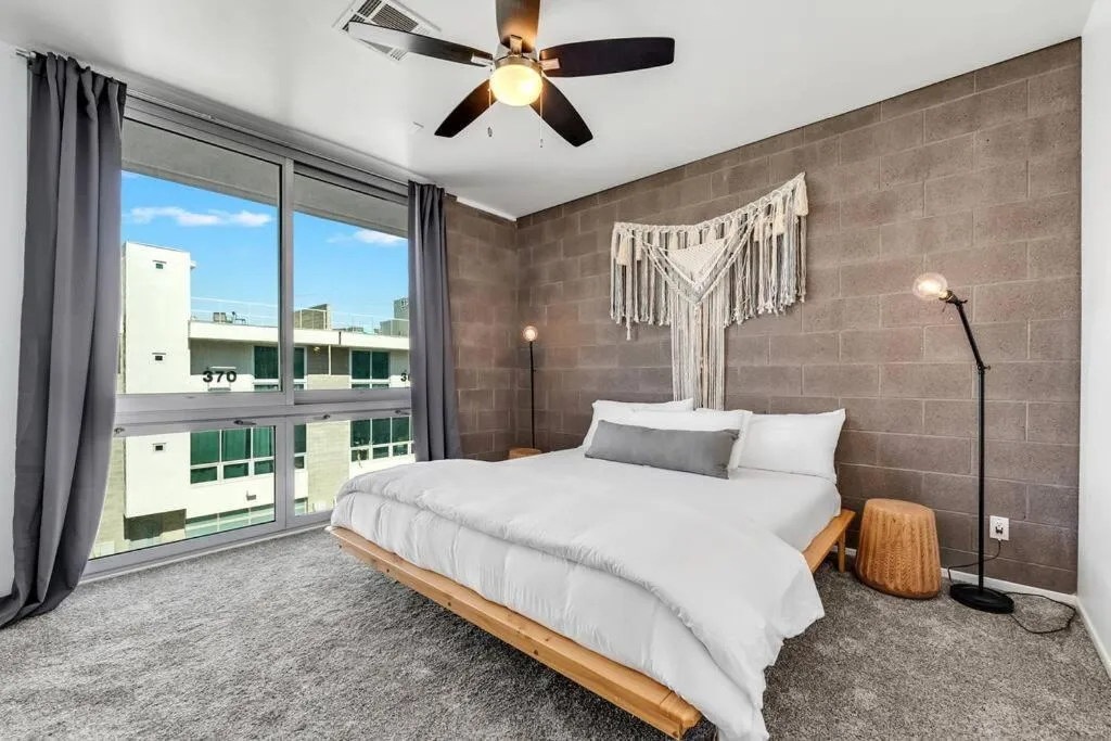 Bed in Tempe Lofts