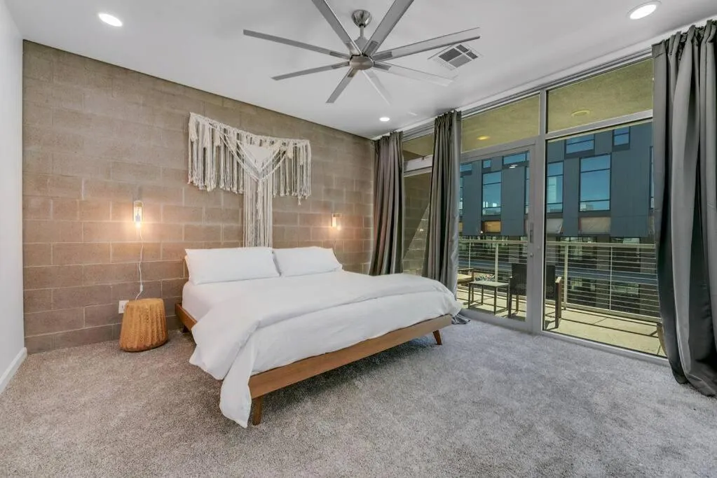 Bed in Tempe Lofts