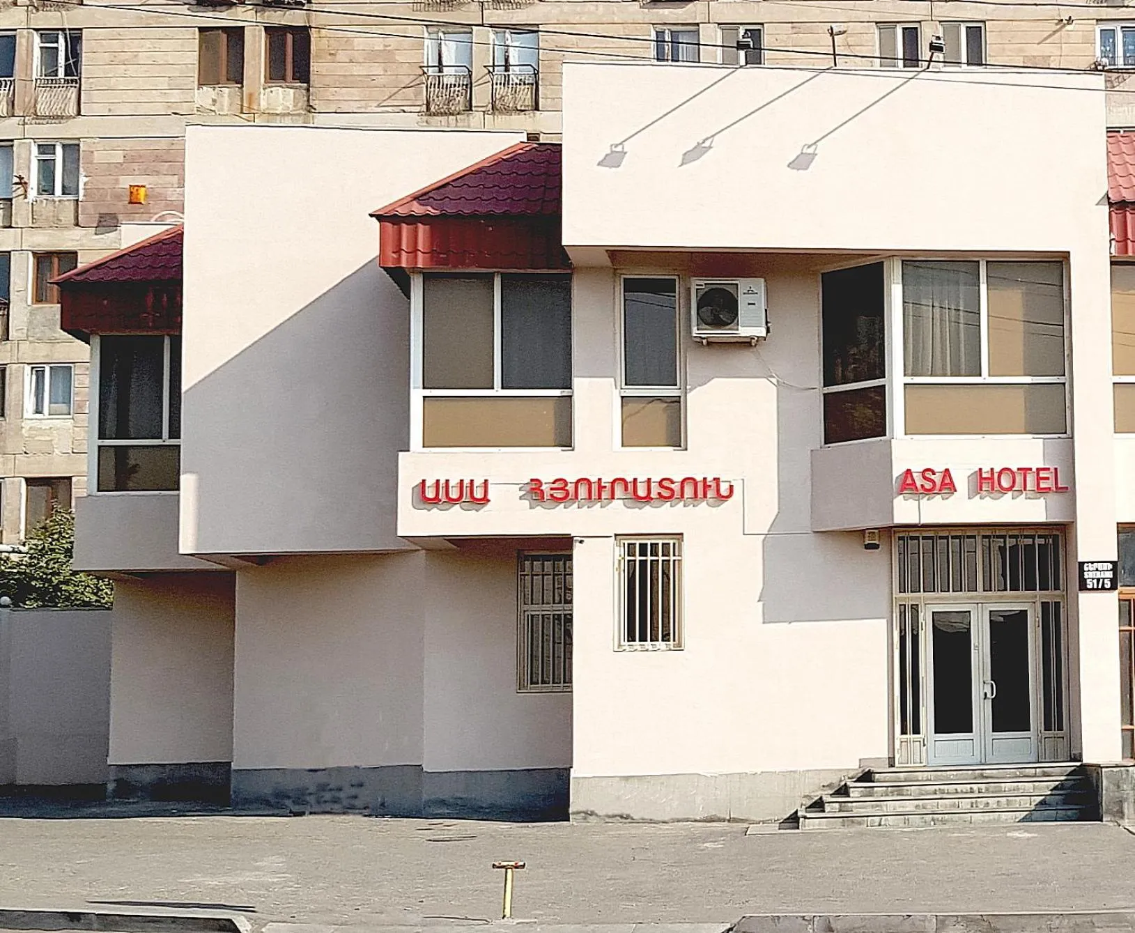 Property building in ASA Hotel