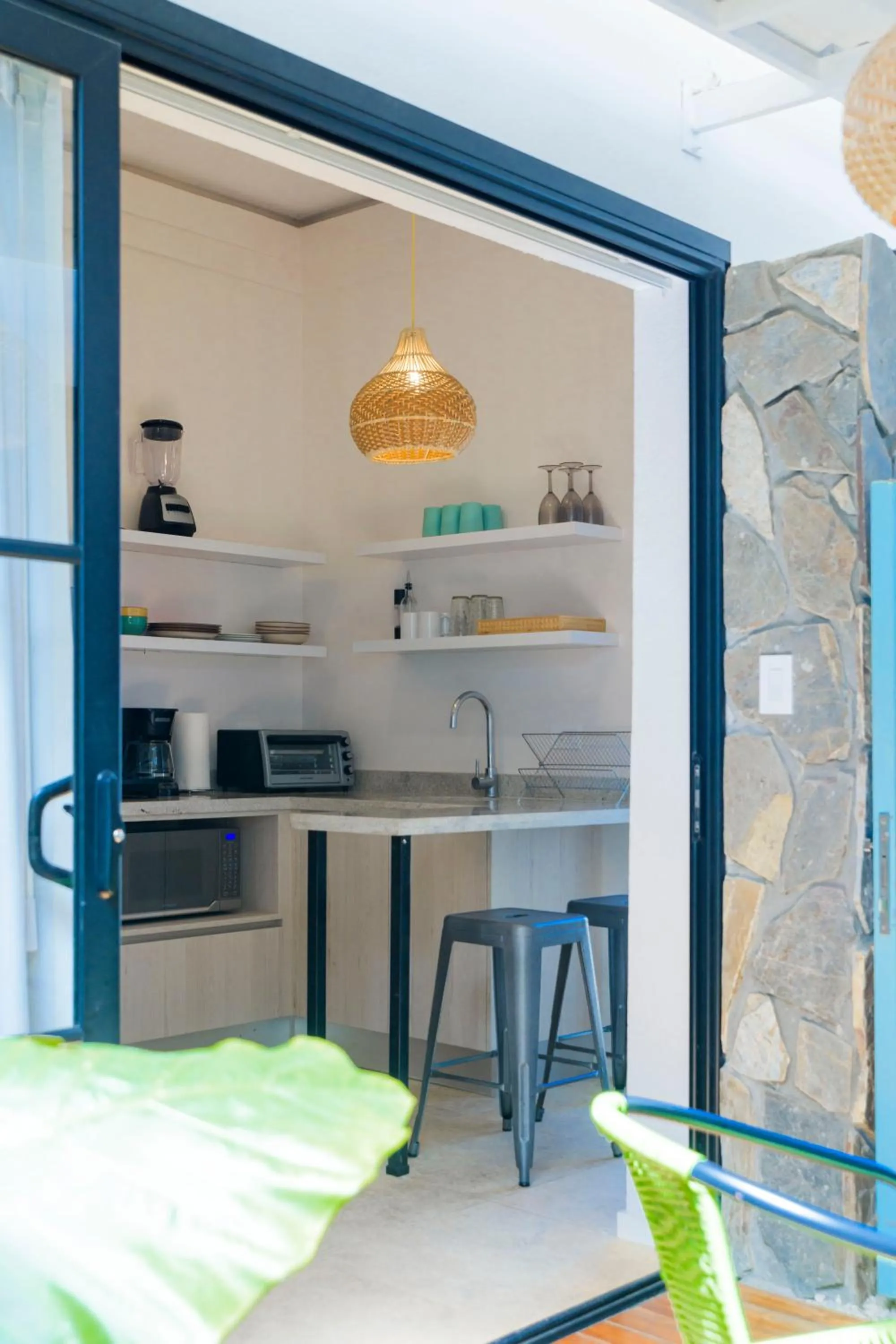 Kitchen or kitchenette in Villas VR Beachwalk Avellanas