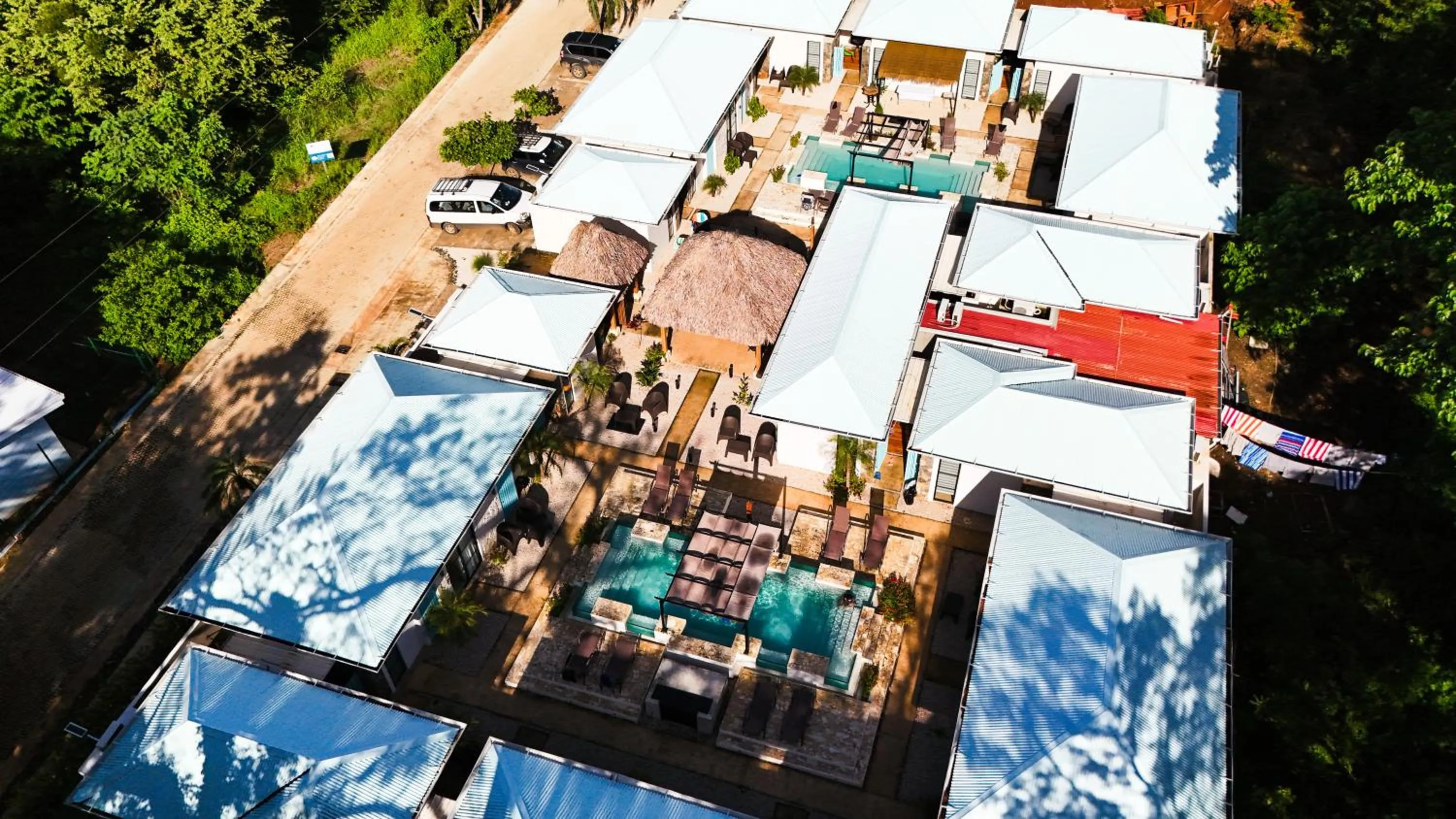 Bird's eye view in Villas VR Beachwalk Avellanas