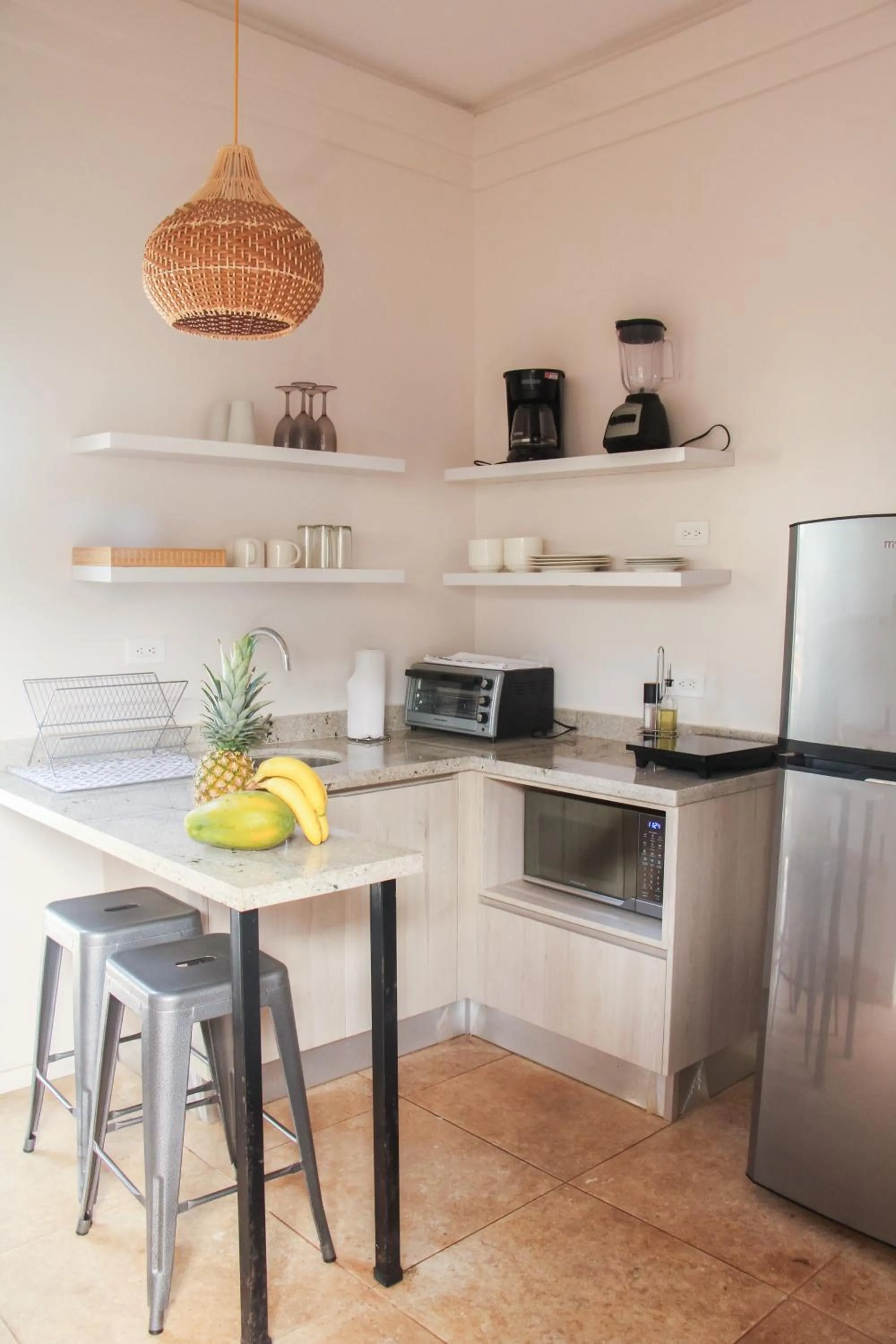 Kitchen or kitchenette in Villas VR Beachwalk Avellanas