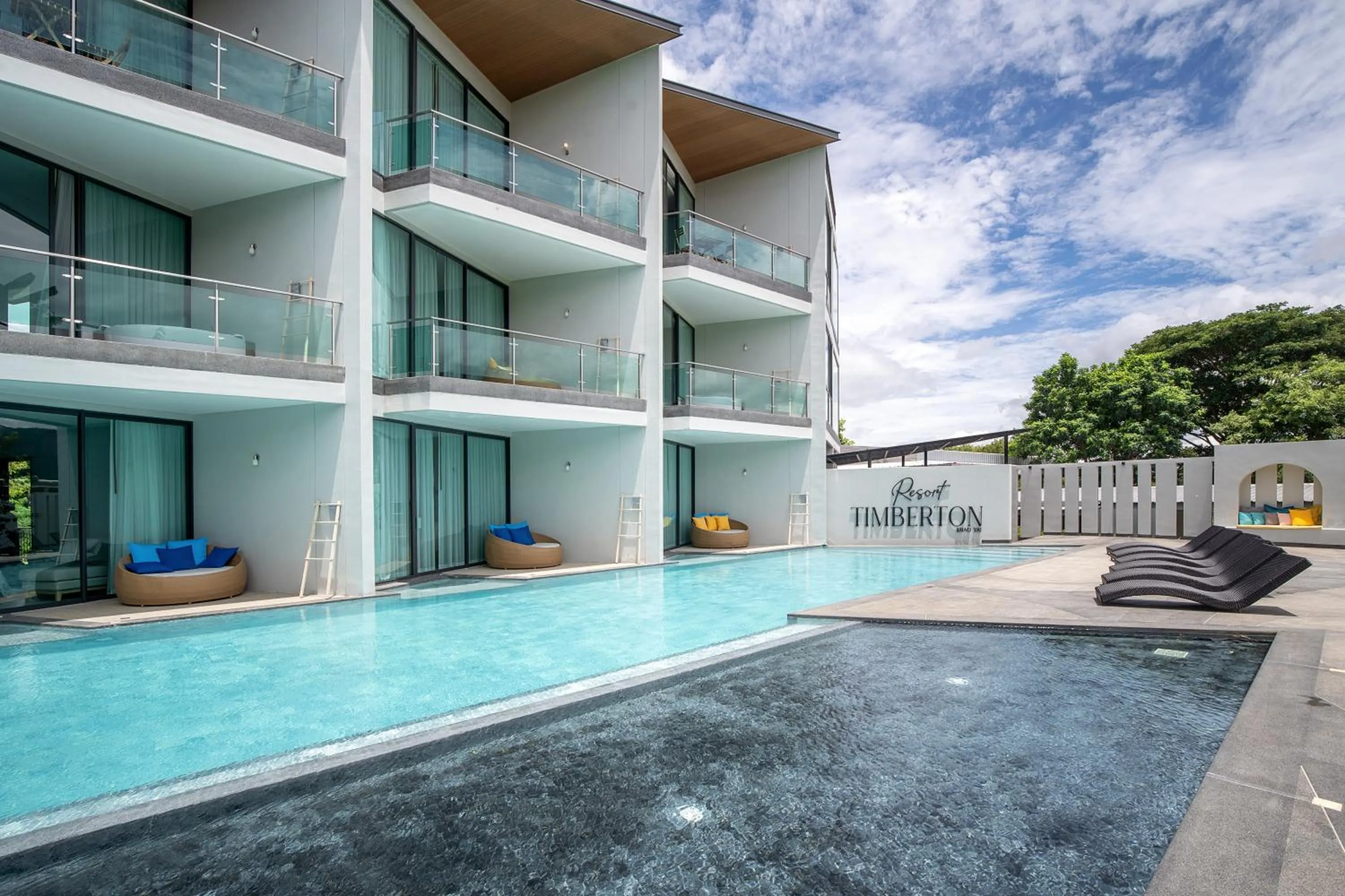 Swimming pool in Timberton Resort Khaoyai