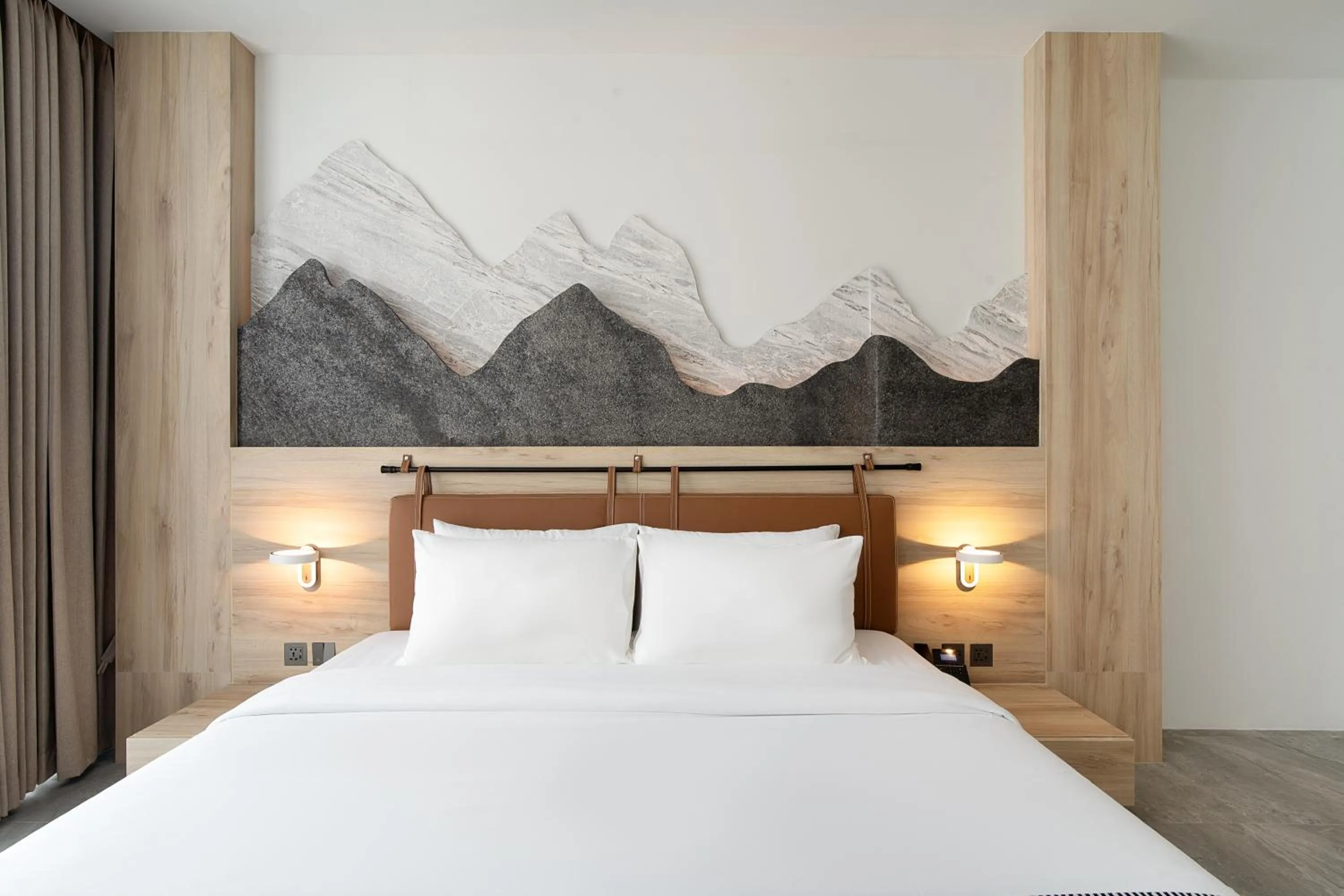 Bed in Timberton Resort Khaoyai