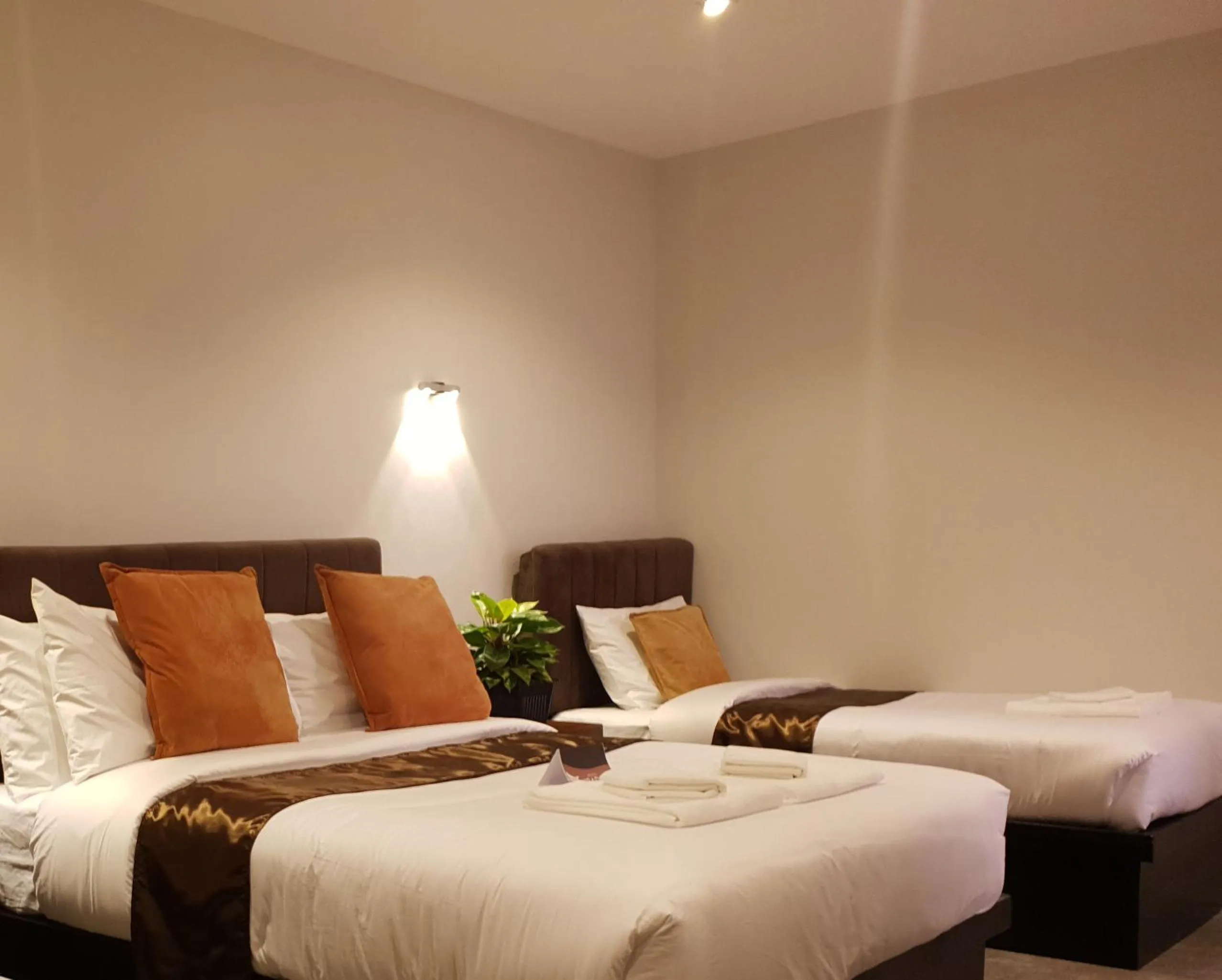 Bed in Hotel Mirador