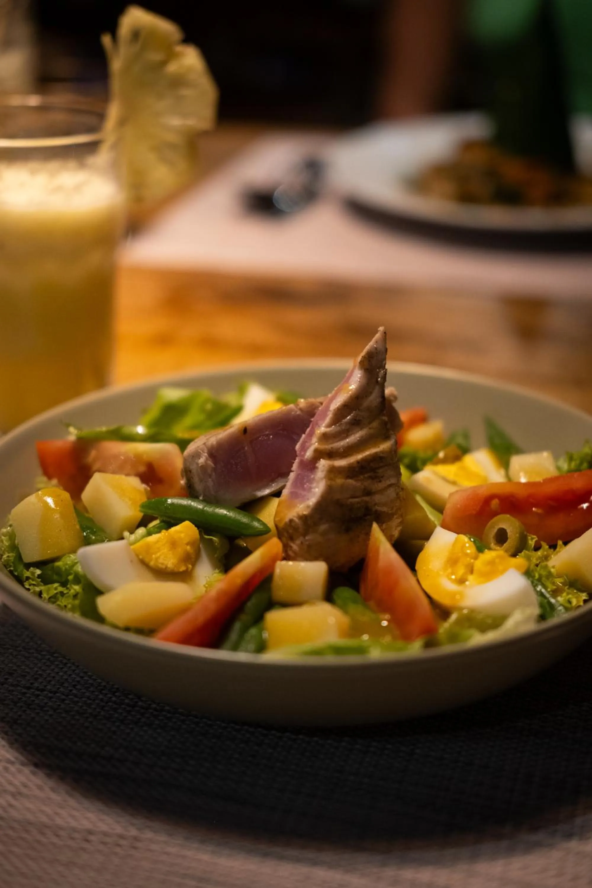 Dinner in Mangroove Bay Boutique Hostel