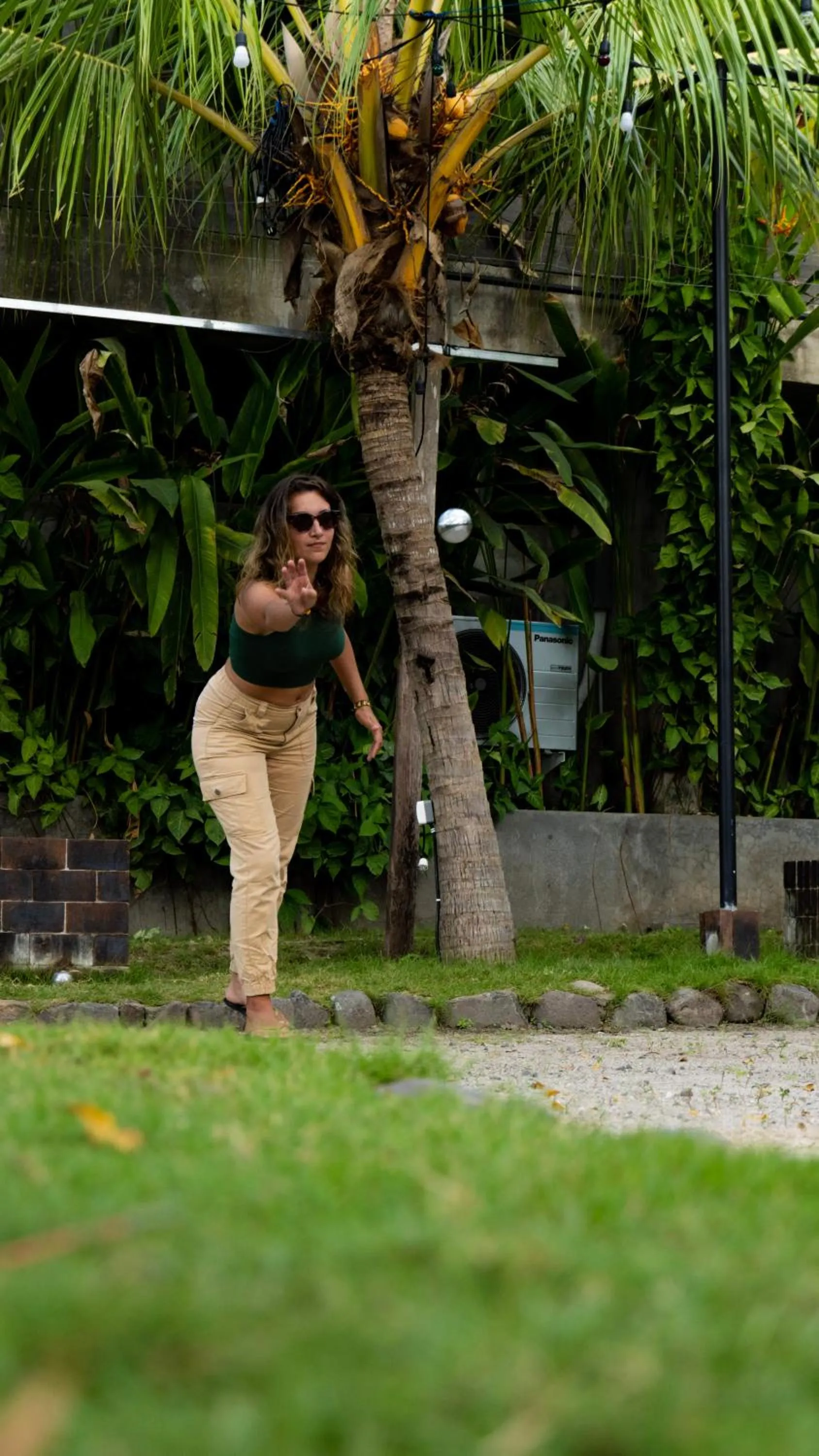 Garden in Mangroove Bay Boutique Hostel