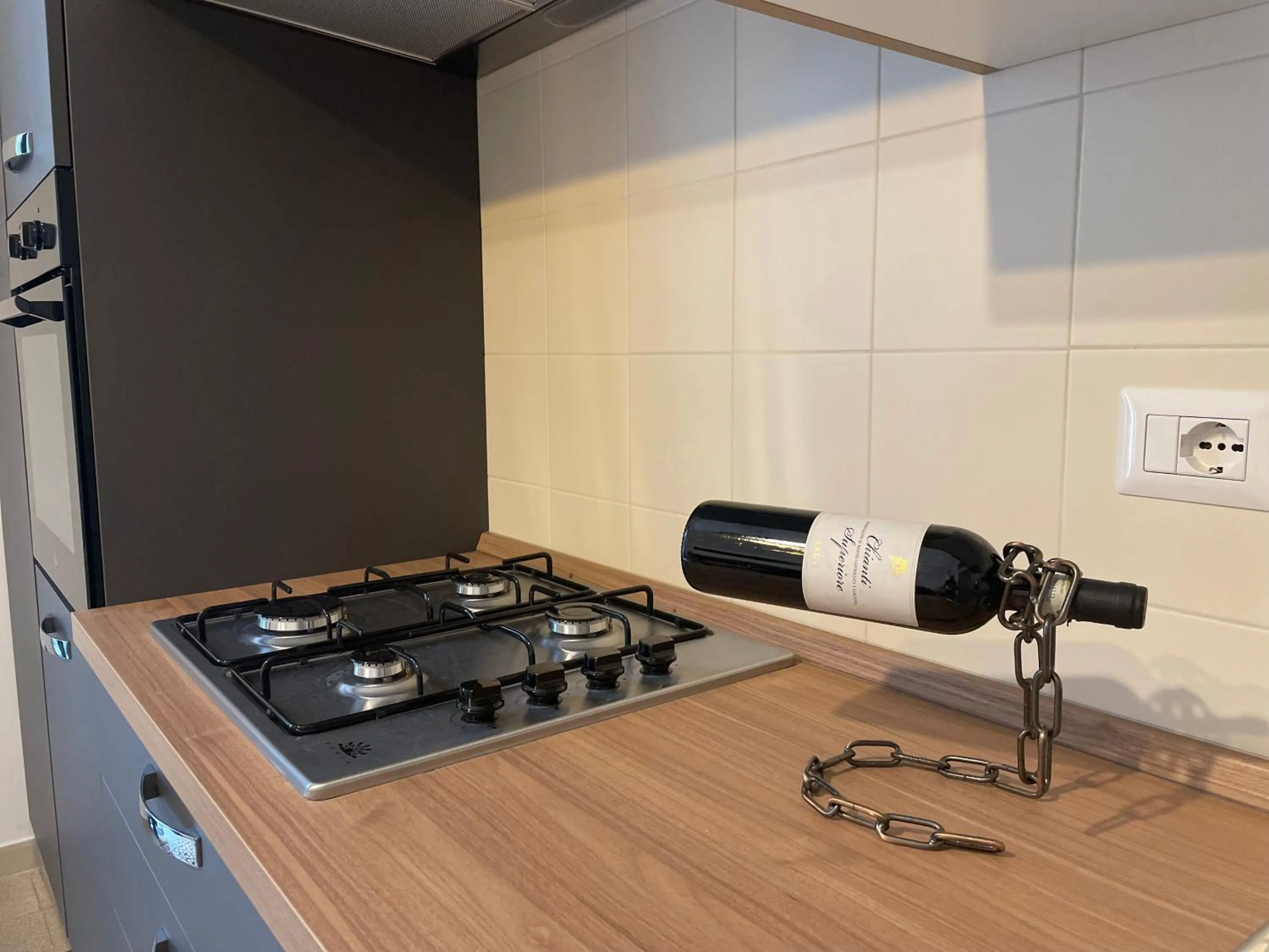 stove in Maioliche Apartment