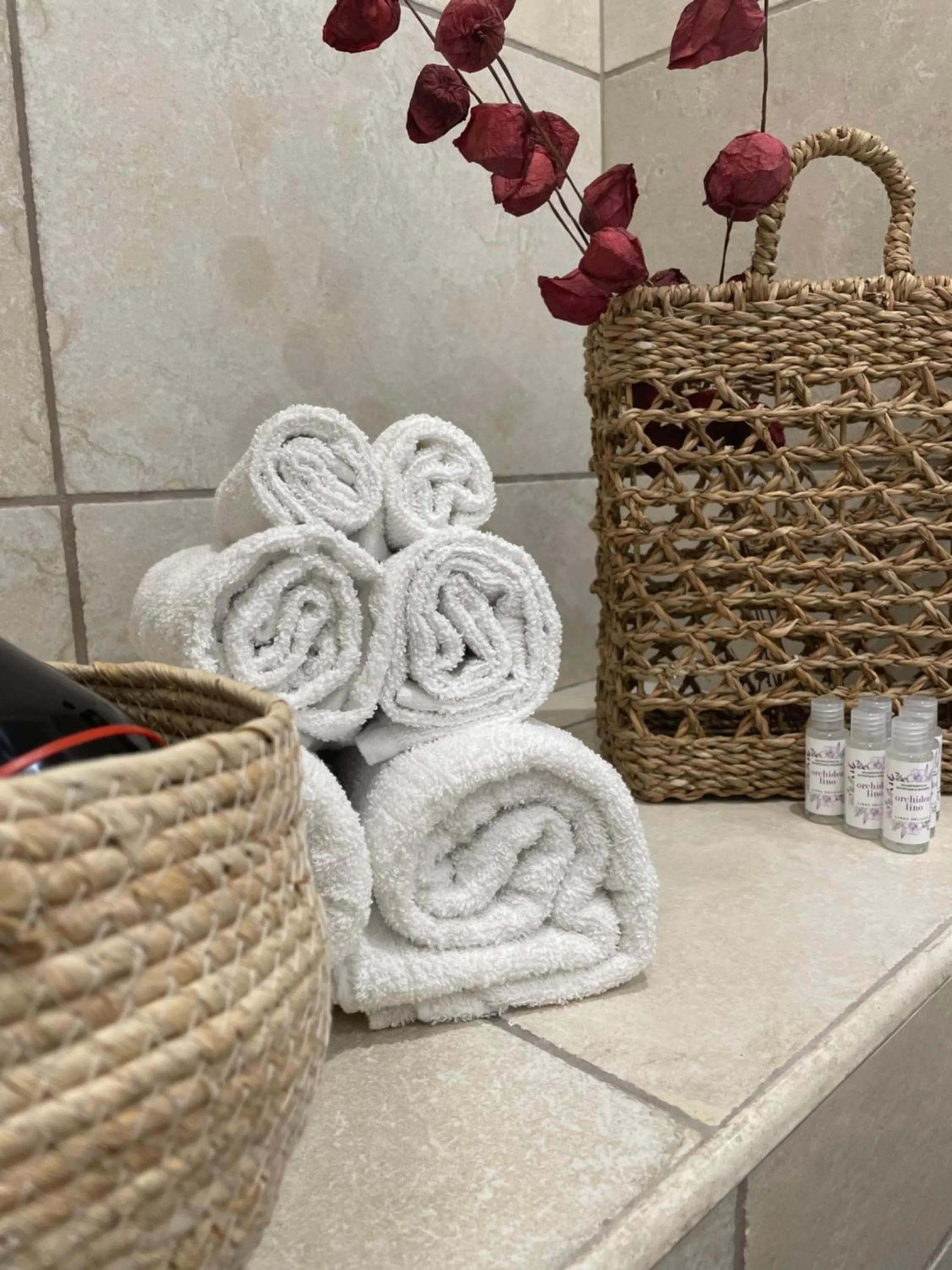 towels in Maioliche Apartment