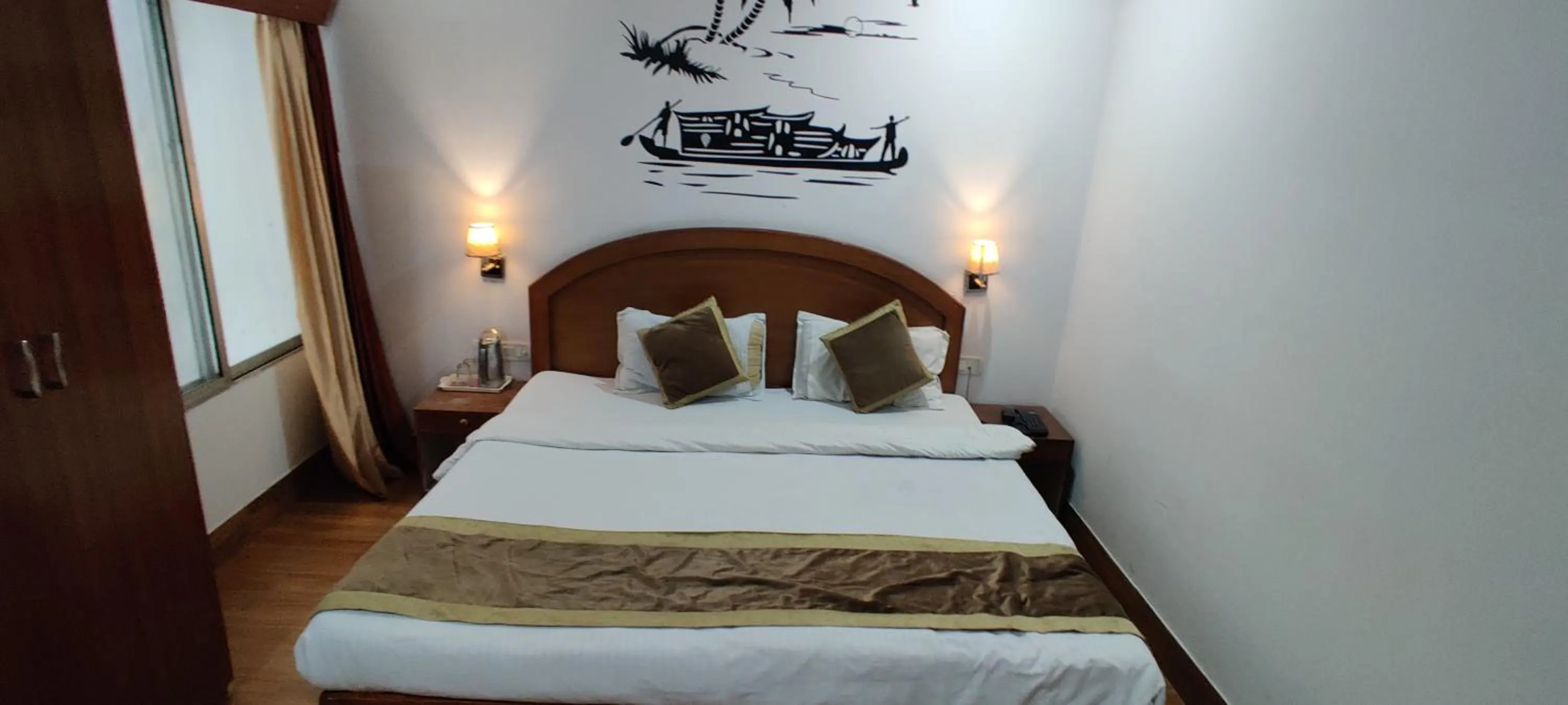 Bed in Euro Star Inn