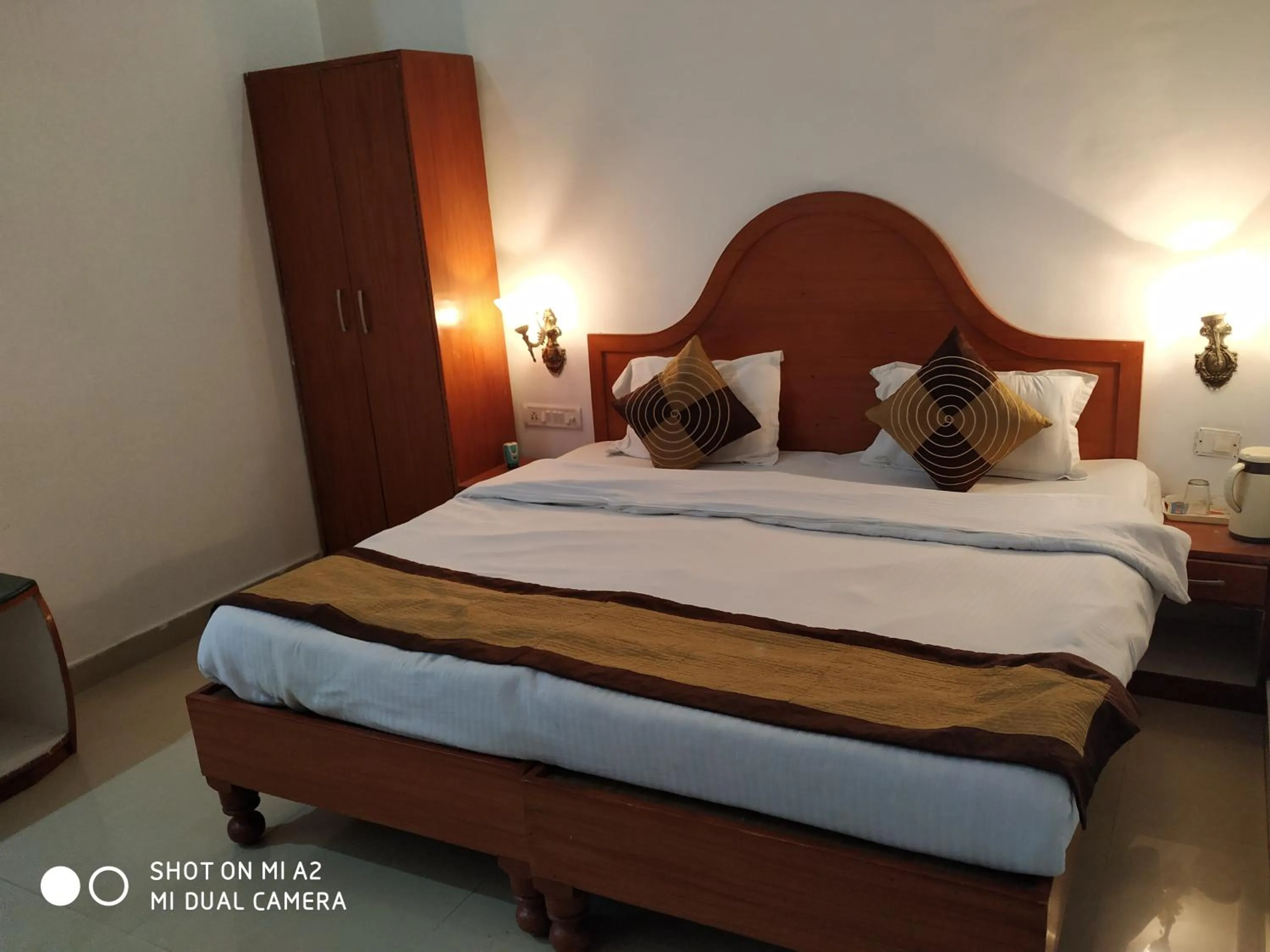 Bed in Euro Star Inn