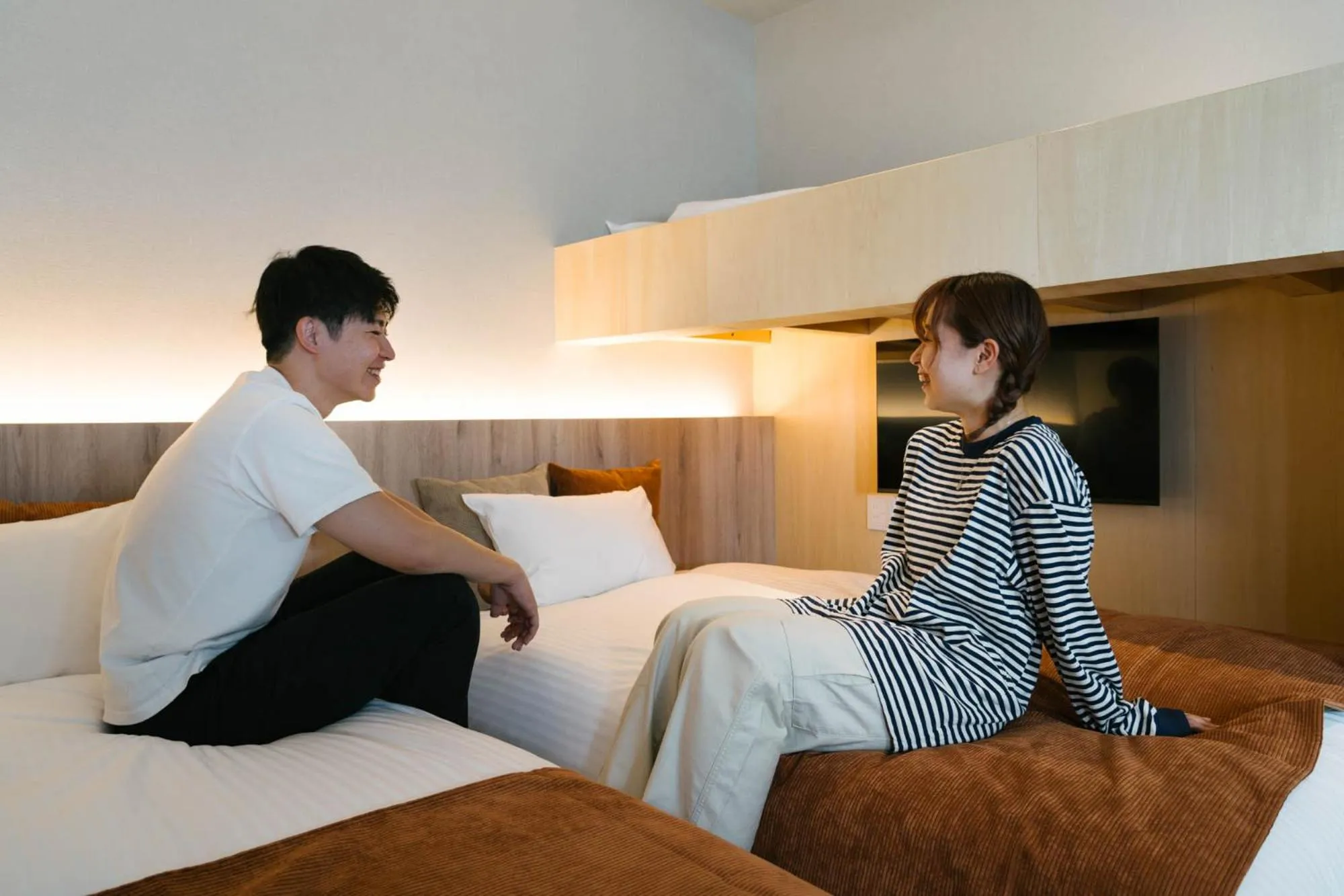 Bed in R Hotel Namba South