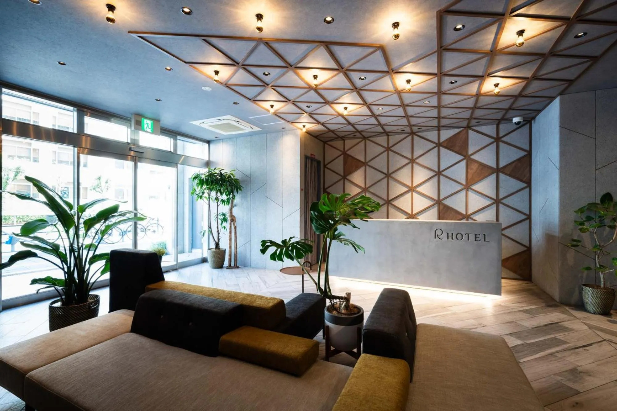 Lobby or reception in R Hotel Namba South