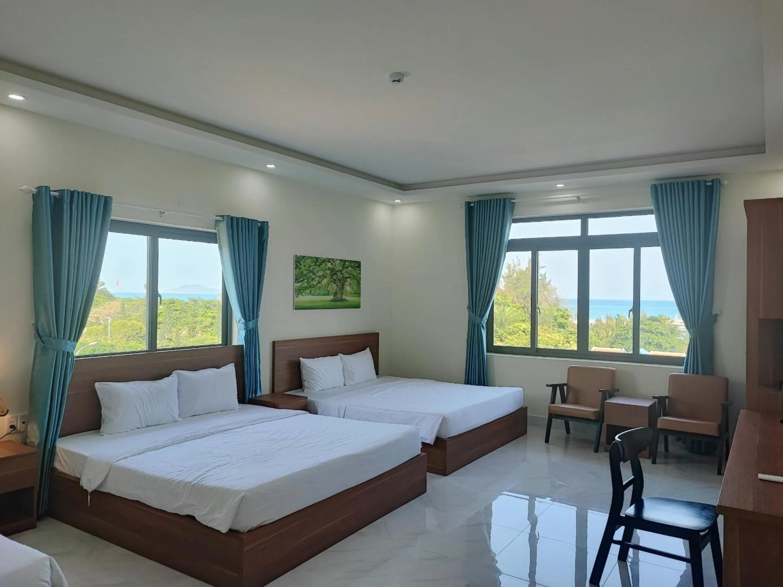 Sea view, Bed in Hoàng Anh Côn Đảo Hotel