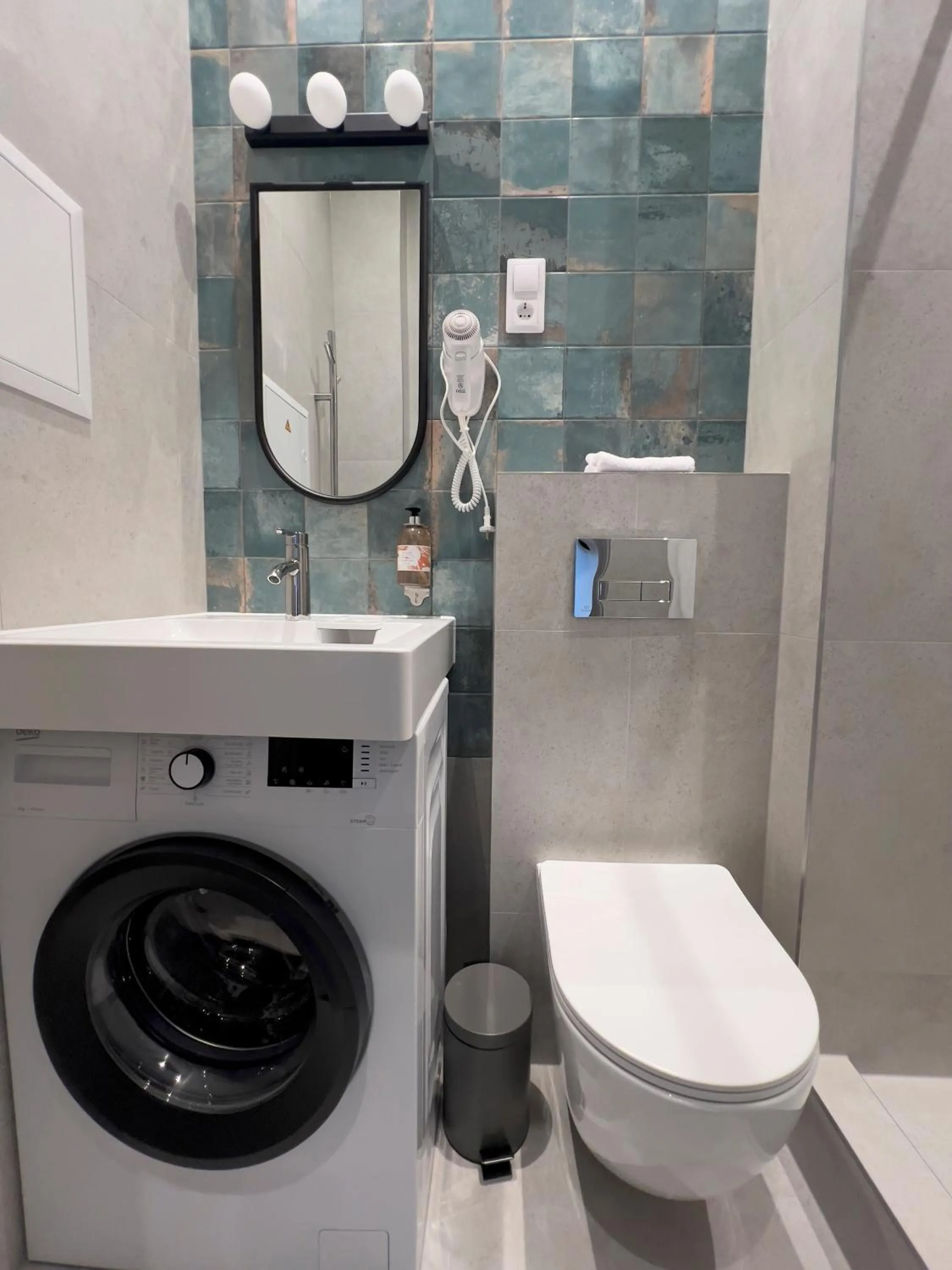 Shower in Tilzes Studio apartaments, Self check-in, Free parking, Comfort